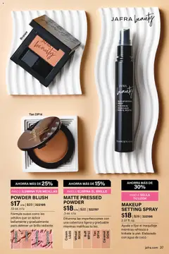 JAFRA folleto │ válido desde el 01.07.2025 | Página: 37 | Productos: Maquillaje, Polvo