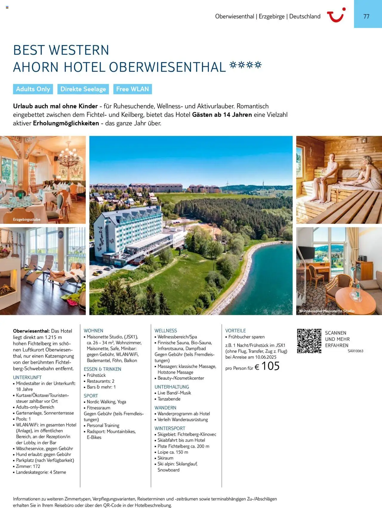 TUI Prospekt 	 – gültig ab 01.11.2024 | Seite: 77 | Produkte: Ski, Snowboard