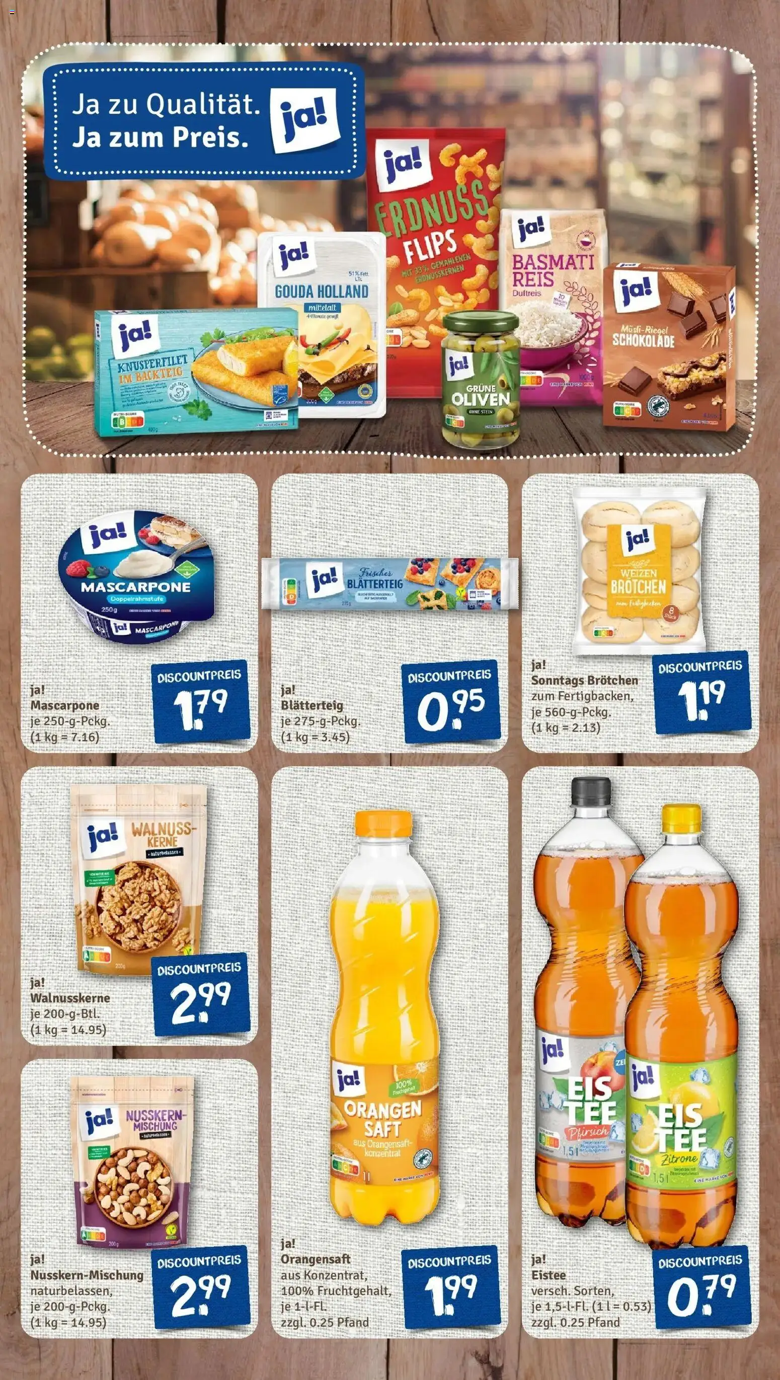 Rewe Prospekt Lage	 – gültig ab 08.03.2026 | Seite: 7 | Produkte: Schokolade, Orangensaft, Pfirsich, Reis