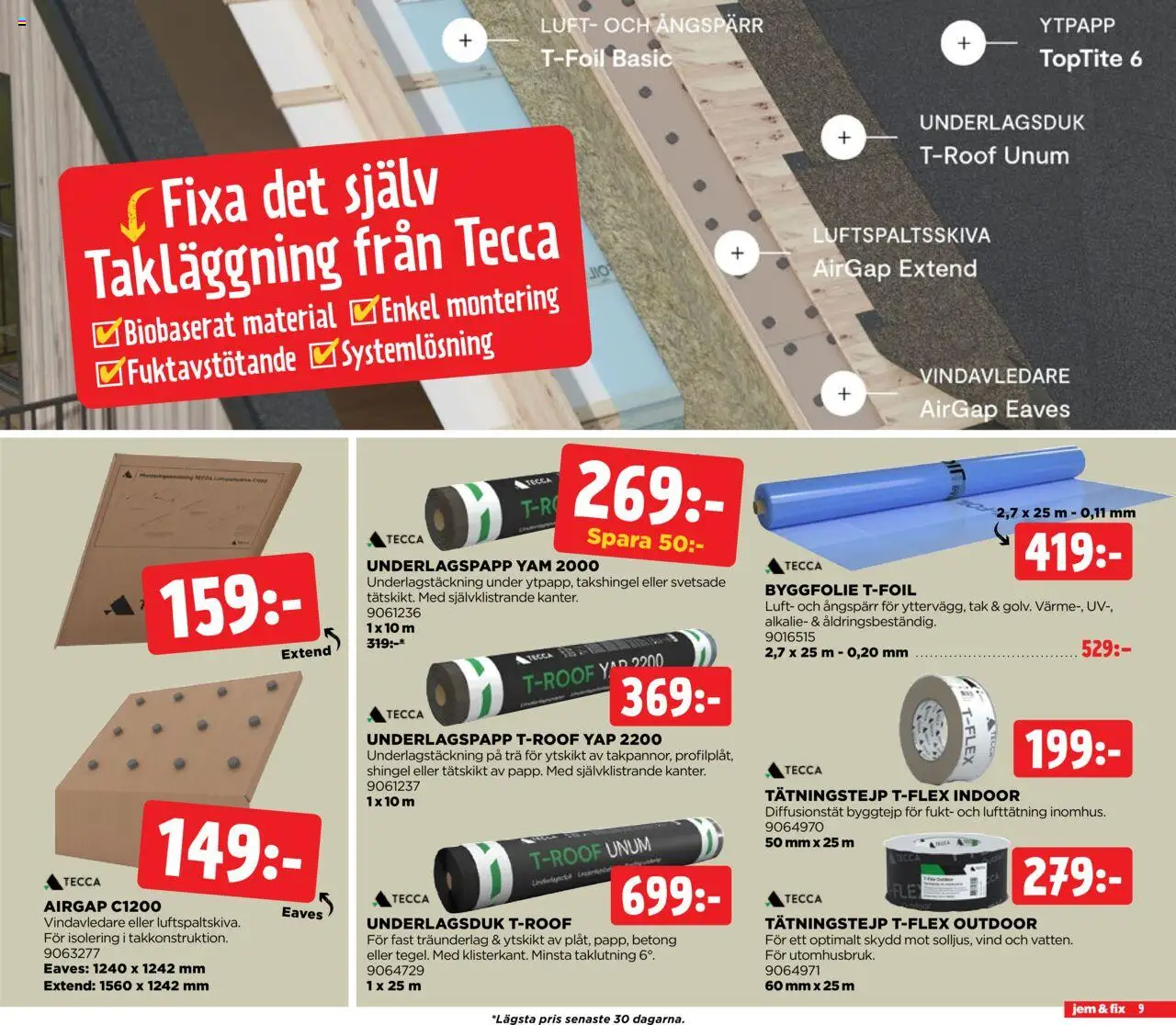 Jem & Fix reklamblad aktuell från 20.10.2025 | Sida: 9
