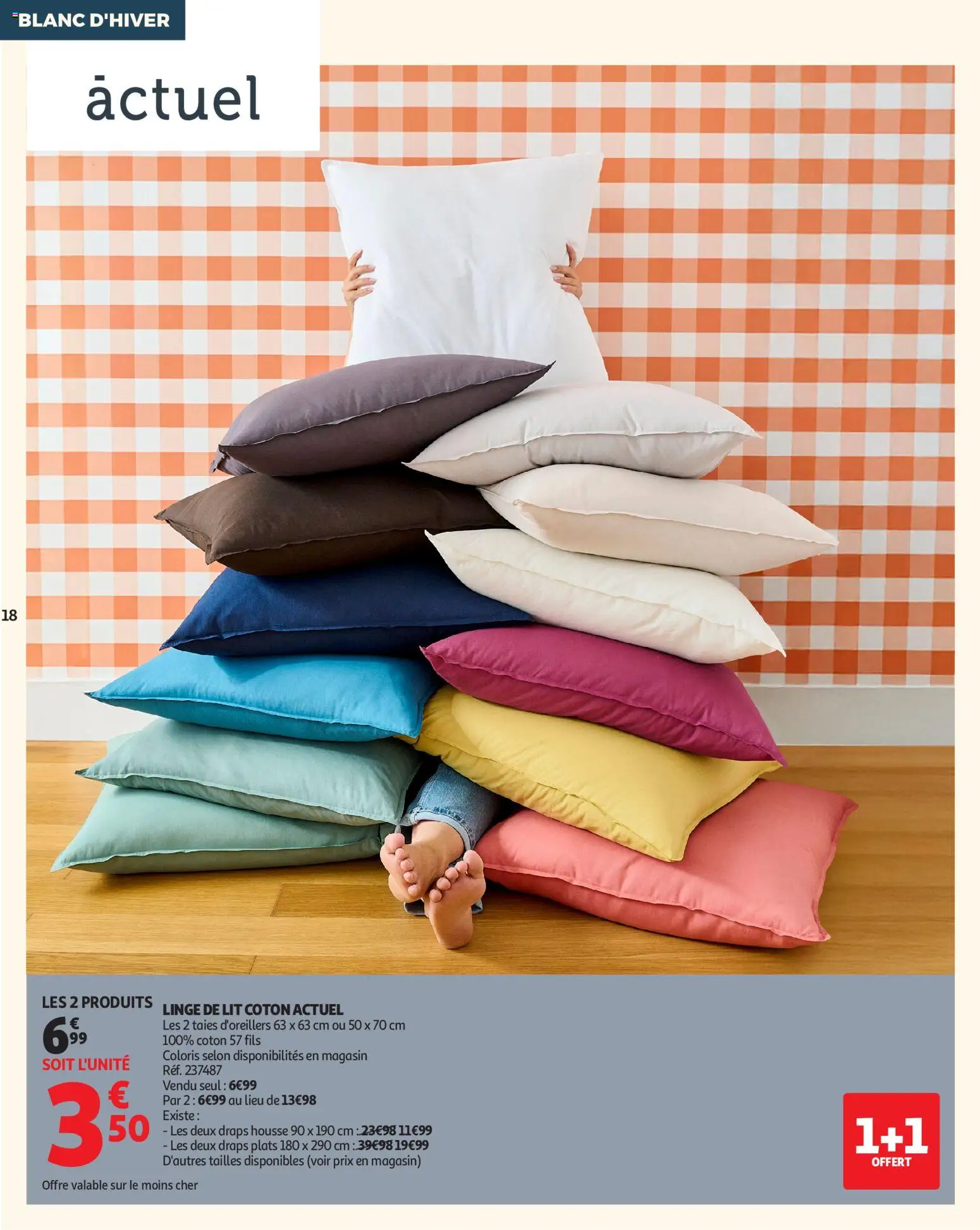 {H1} | Page: 18 | Produits: Coton, Lit