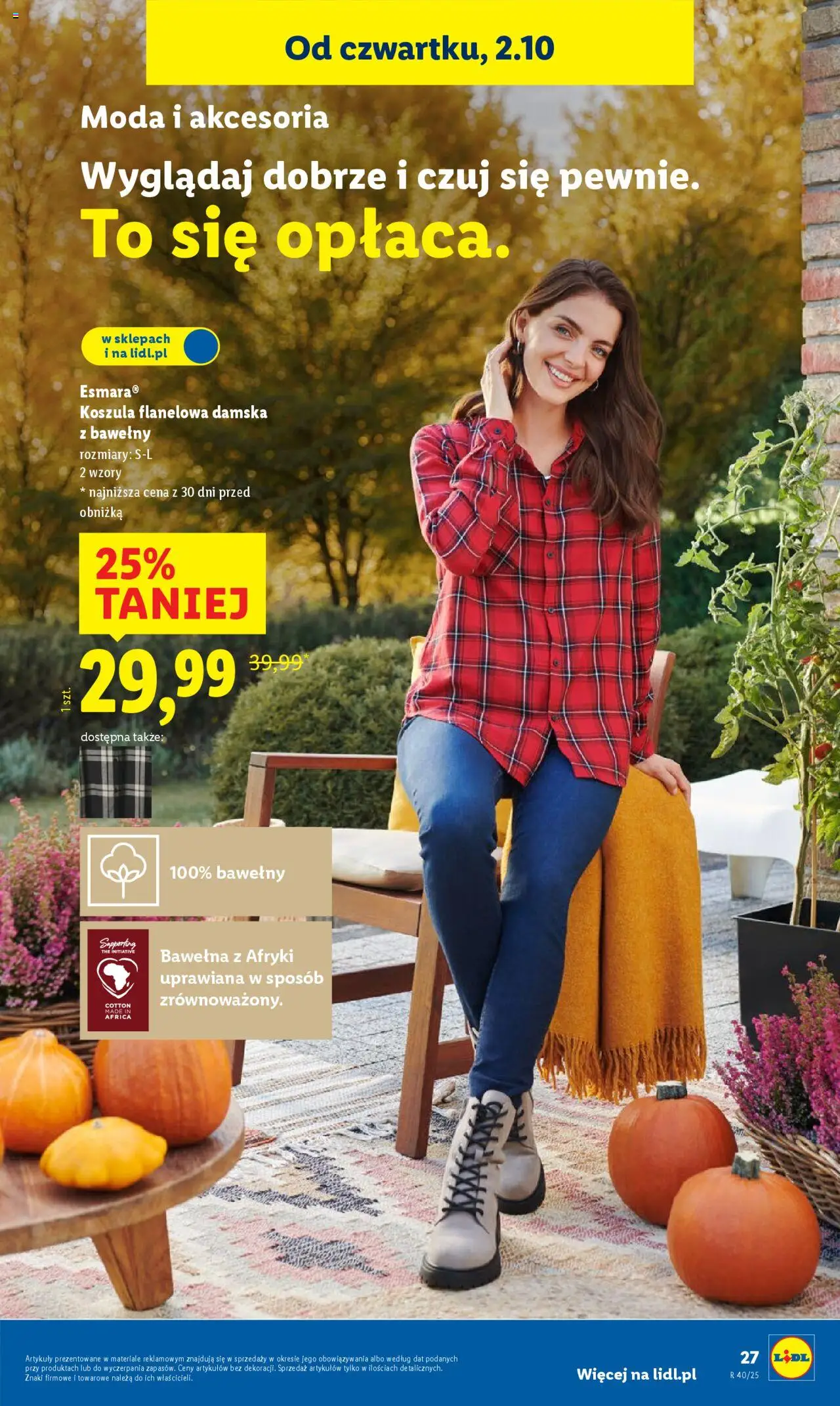 Lidl Katalog od 29.09.2025 | Strona: 37 | Produkty: Koszula
