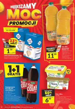 Pogląd oferty "Twój Market Gazetka" - ważna od 28.01.2026 | Strona: 2 | Produkty: Karta, Cukier biały, Sok, Cukier