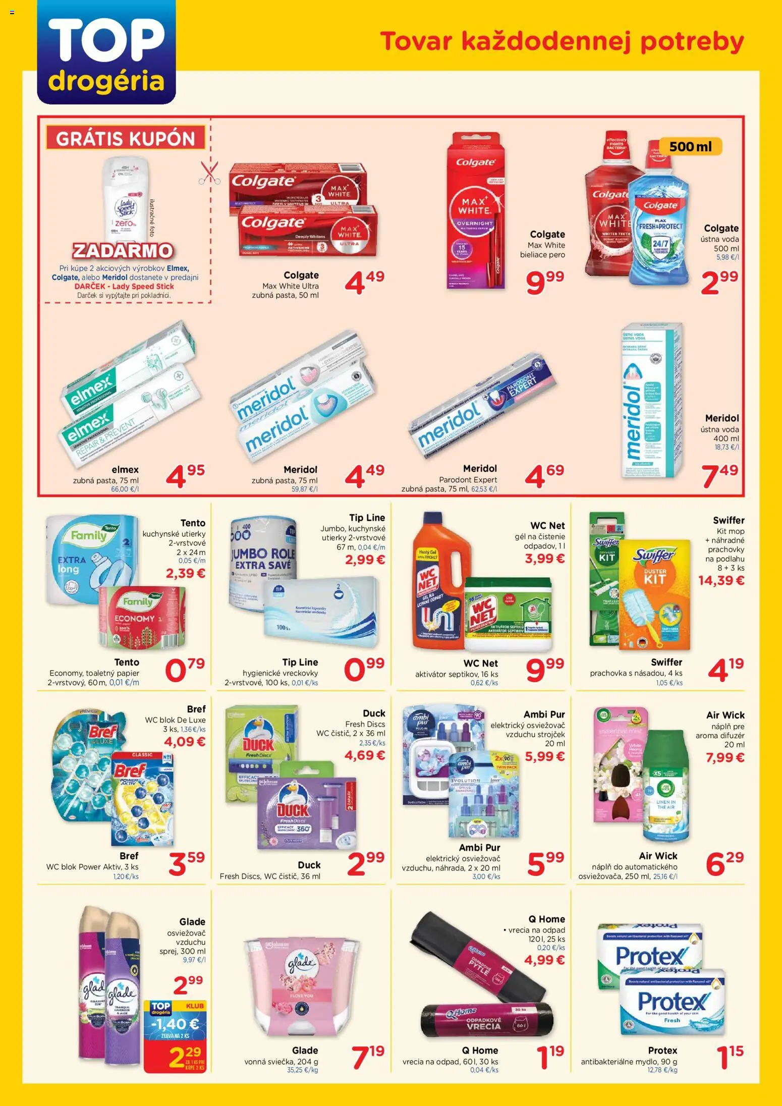 Nové TOP Drogéria akcie – leták je platný od 09.02.2026 | Strana: 2