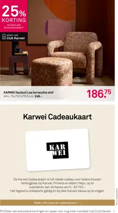 KARWEI - Folder - Voorbeeld van een folder van KARWEI, geldig van 16.02.2026 | Pagina: 19 | Producten: Fauteuil