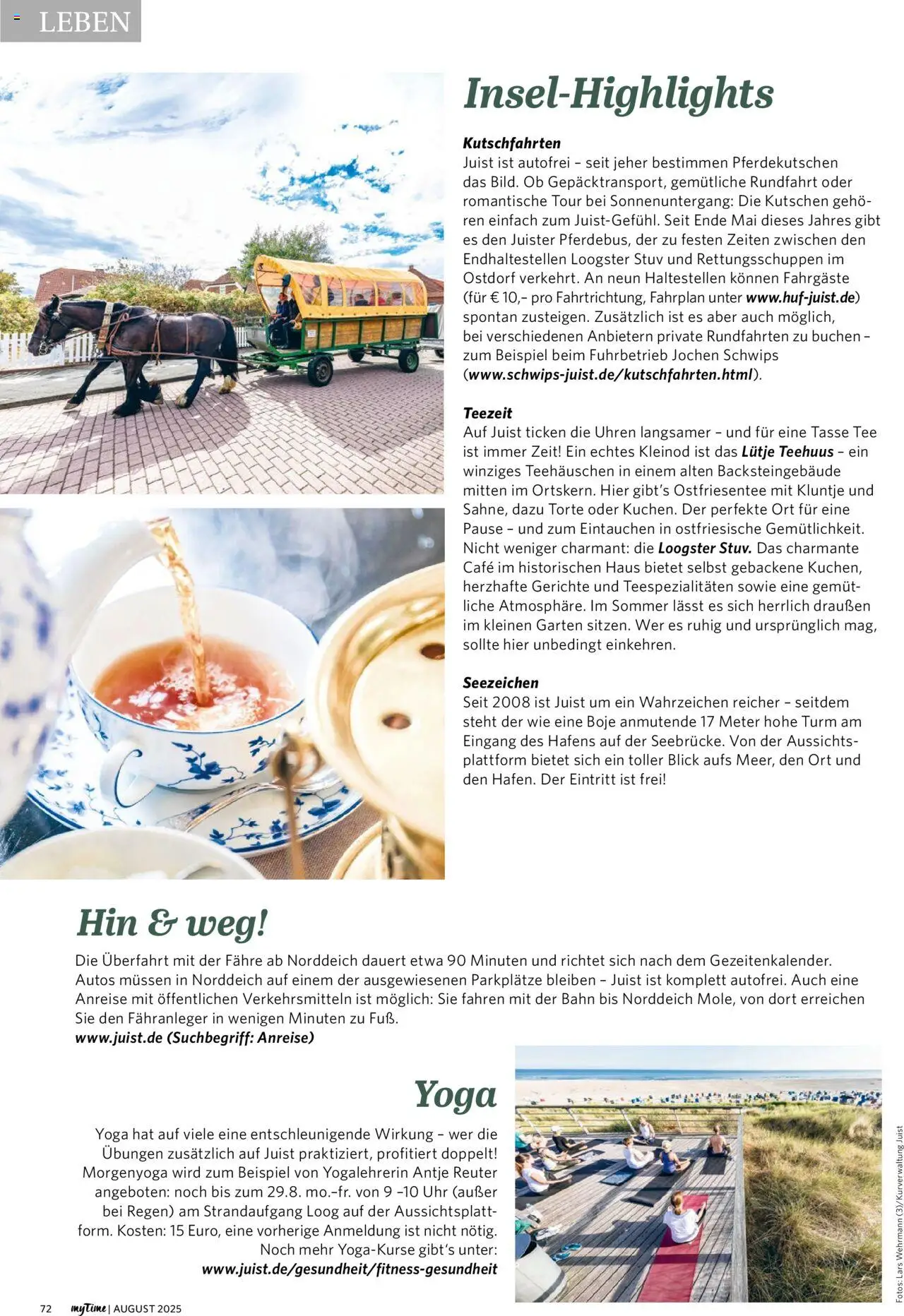 Famila Nordwest - myTime August 2025 - gültig ab dem 01.08.2025 | Seite: 72 | Produkte: Tee, Uhr