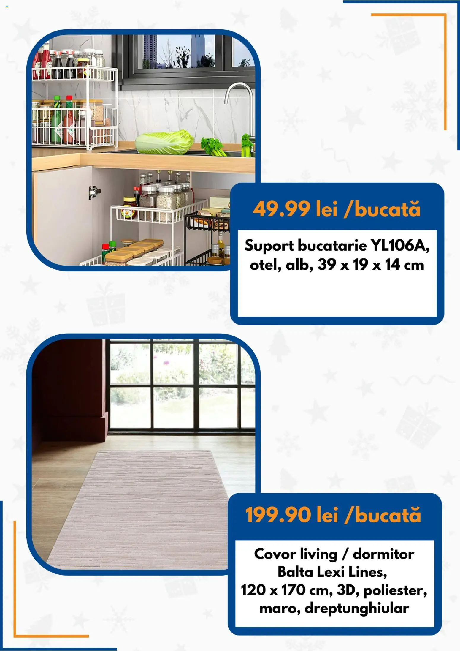 Noul catalog Dedeman – valabil de la 01.12.2025 | Pagină: 5 | Produse: Bucătărie, Covor