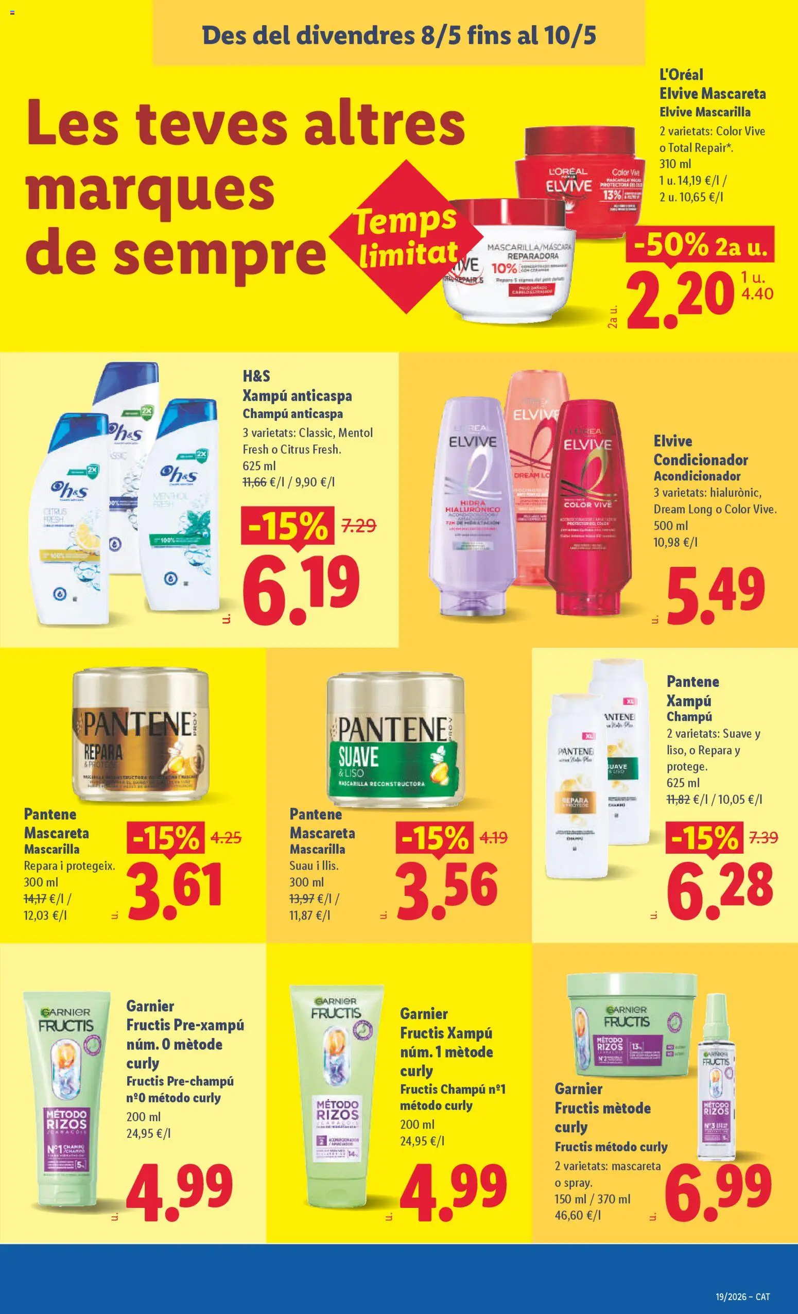 Lidl folleto │ válido desde el 04.05.2026 | Página: 49 | Productos: Champú, Acondicionador, Champú anticaspa