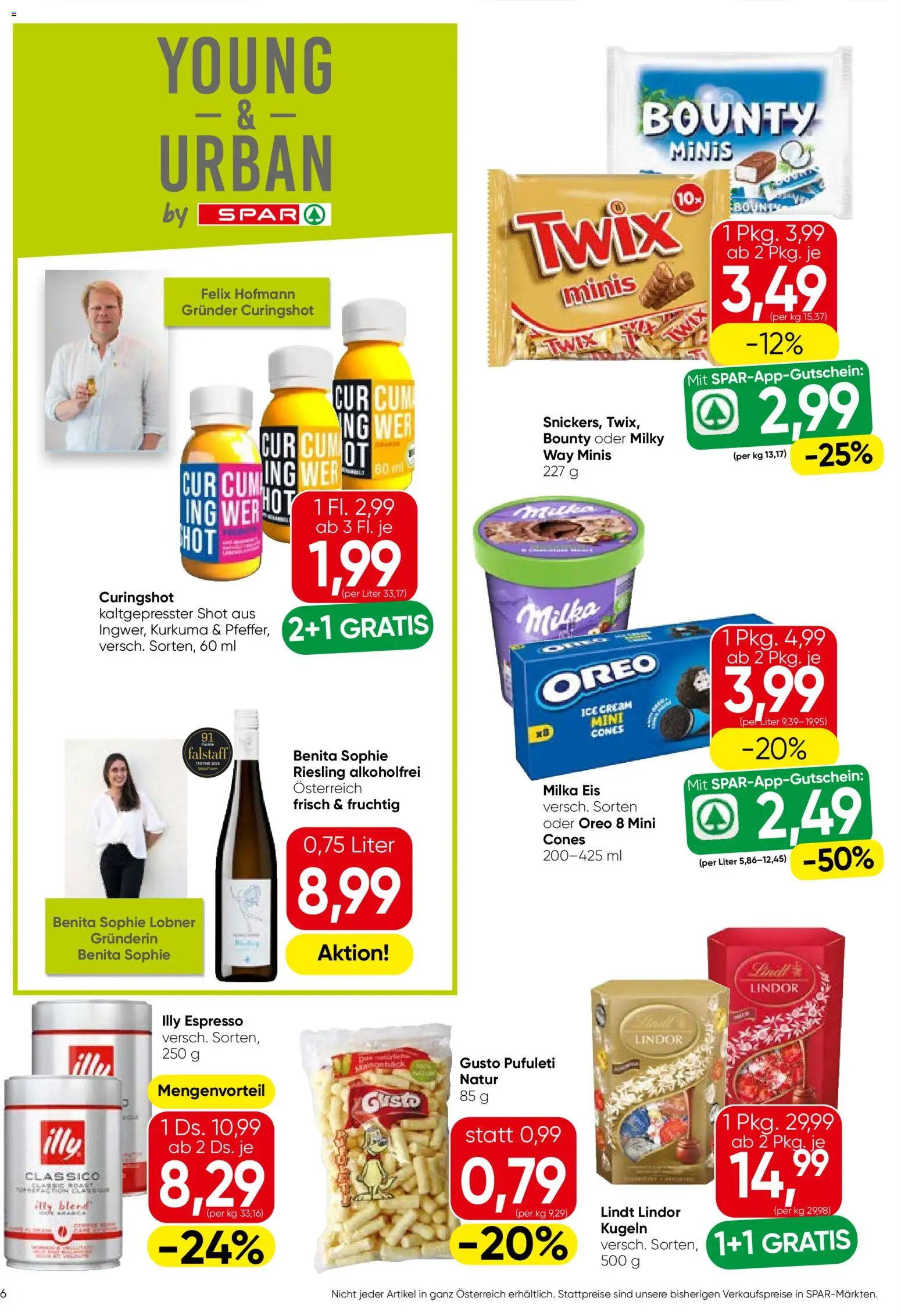 Spar Flugblatt - Burgenland gültig ab 19.03.2026 | Seite: 6 | Produkte: Eis