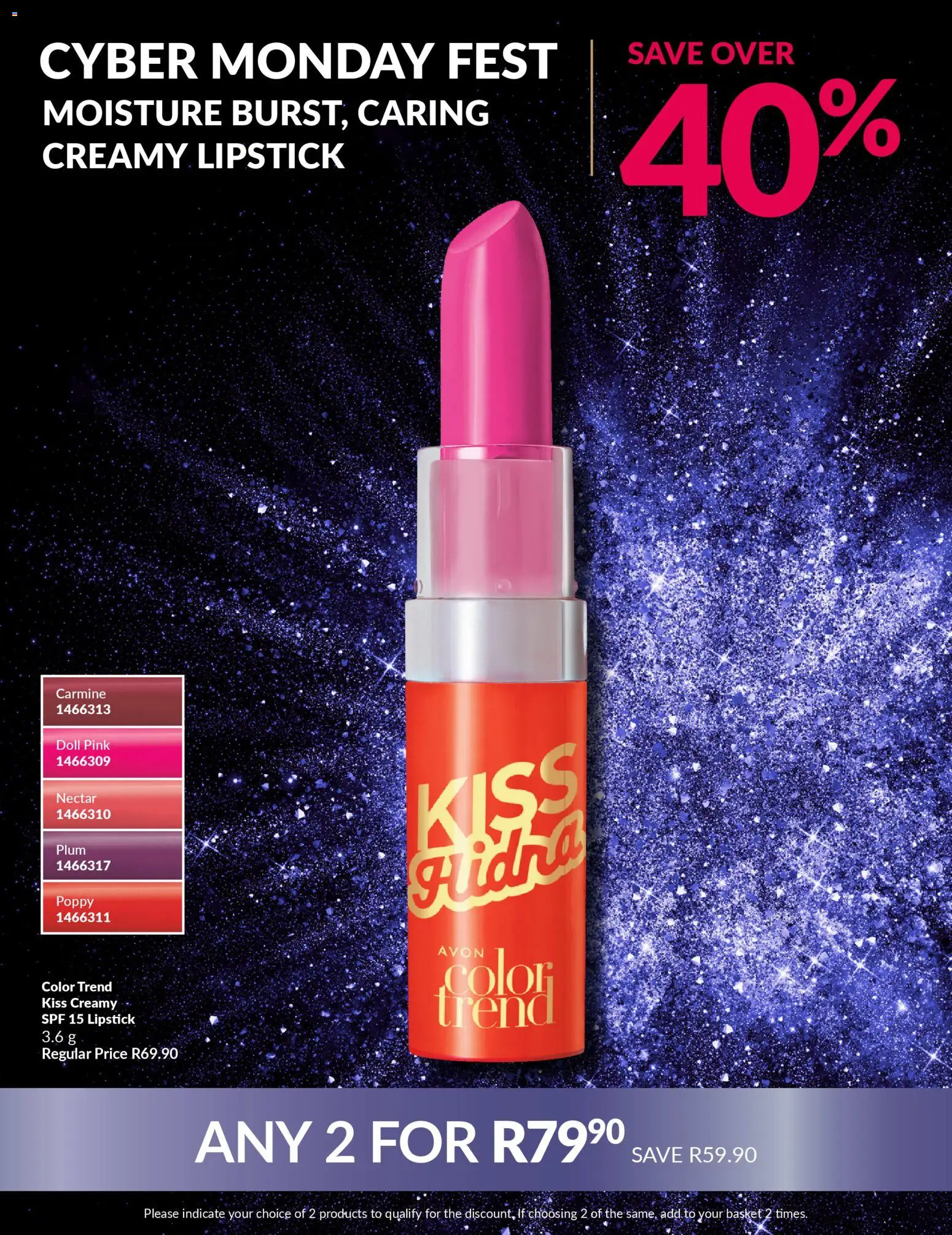New Avon catalogue – valid from 01.12.2025 | Page: 11 | Products: Basket, Lipstick