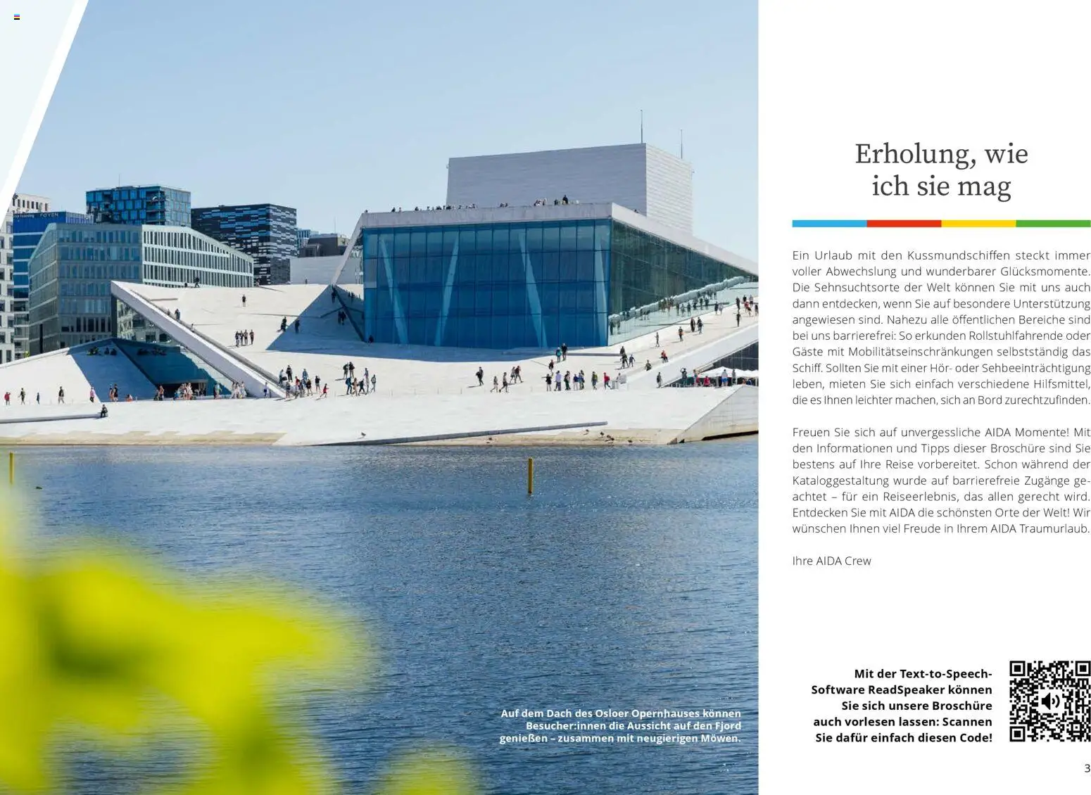 Aida Barrierefreies Reisen – gültig ab 01.04.2026 | Seite: 3