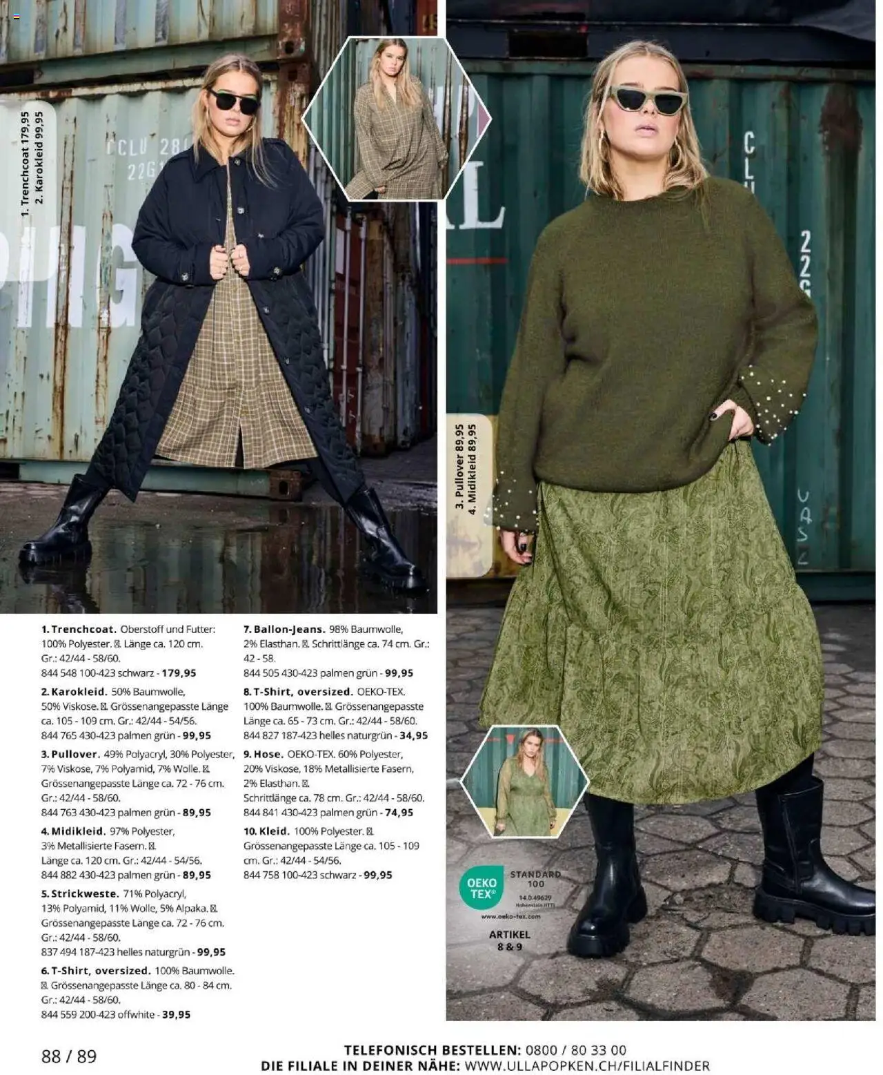Ulla Popken akciós ujság - amely érvényes a következő dátumtól: 01.10.2025 | Oldal: 88