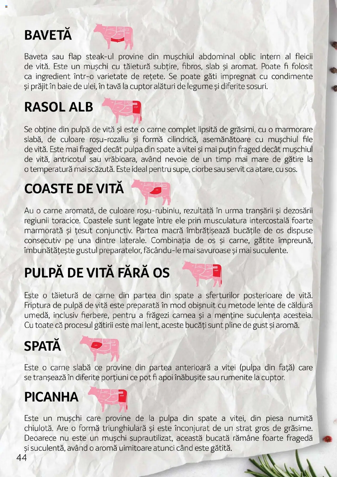 Catalog Selgros - Carne – valabil de la 27.04.2023 | Pagină: 44 | Produse: Pungă, Cuptor, Rasol, Legume