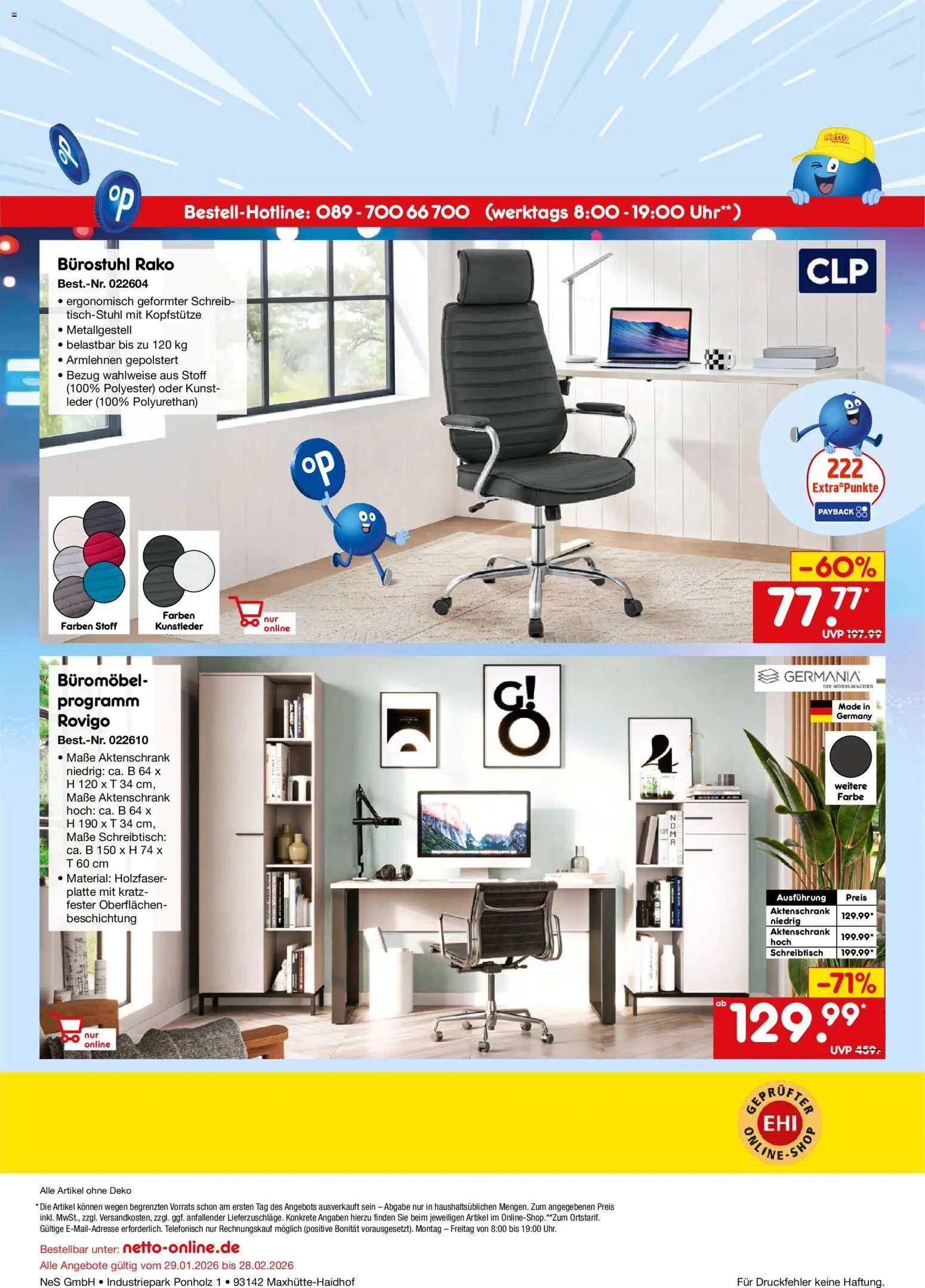 Netto Marken-Discount Online-Angebote Februar – gültig ab 01.02.2026 | Seite: 12 | Produkte: Uhr