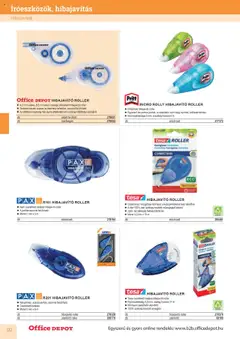 Office Depot akciós ujság - amely érvényes a következő dátumtól: 10.04.2025 | Oldal: 92 | Termékek: Roller
