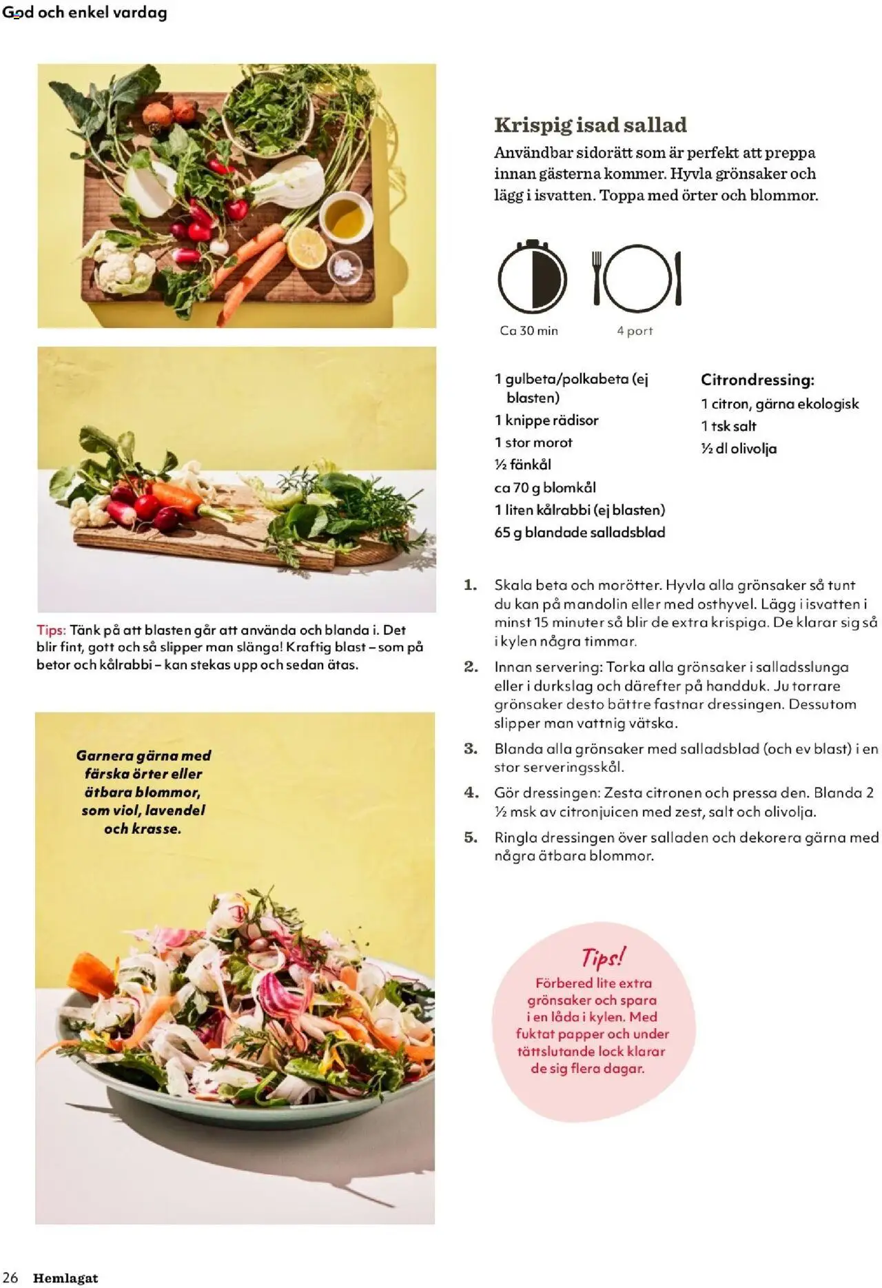 Hemköp reklamblad aktuell från 01.09.2025 | Sida: 26 | Produkter: Lavendel, Låda, Olivolja, Fänkål