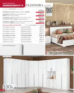 Anteprima del volantino Volantino Mondo Convenienza	 valido a partire dal 09.09.2025 | Pagina: 24 | Prodotti: Letto contenitore, Contenitore, Letto, Armadio