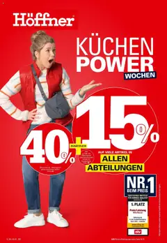 Höffner Küchen- Power Wochen ab 31.07.2025 gültig