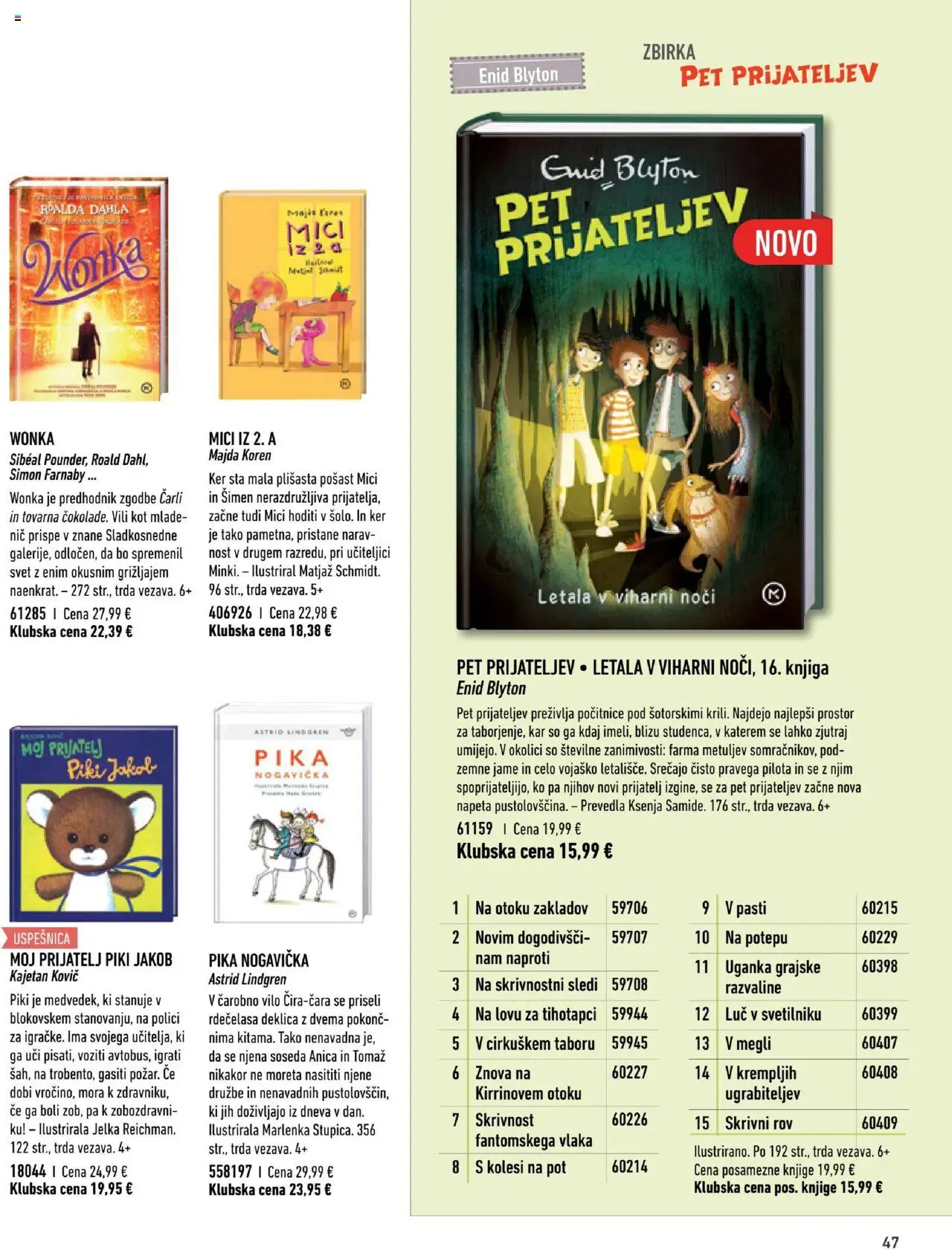 Novi Mladinska Knjiga katalog ponudbe – veljaven od 01.10.2025 | Stran: 47 | Izdelki: Knjiga