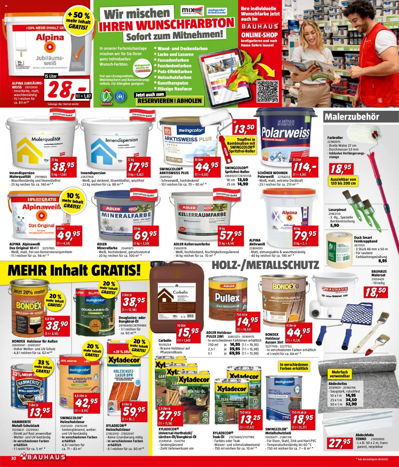 Bauhaus Prospekt aktuell gültig ab 01.04.2026 | Seite: 30