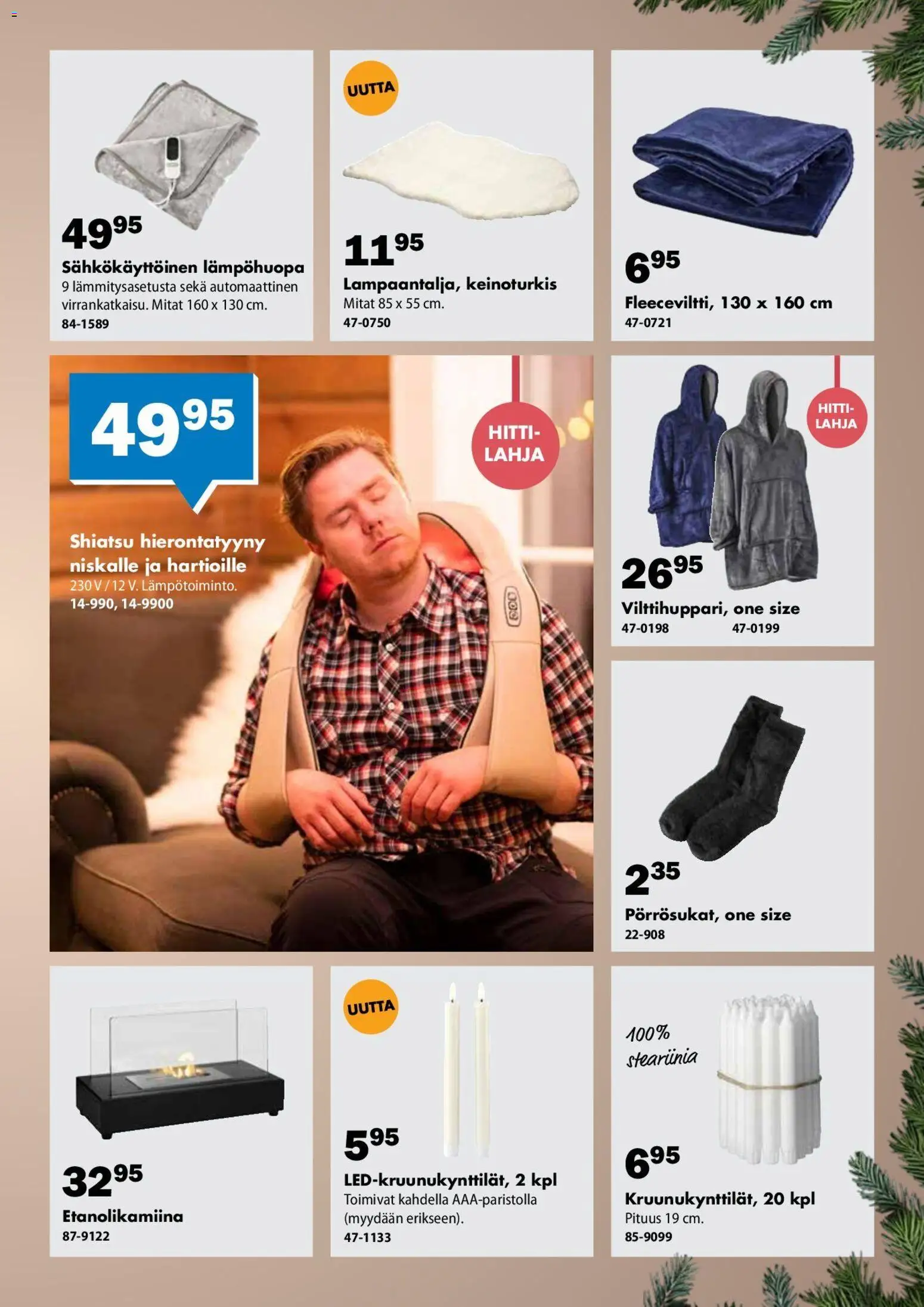 Biltema tarjoukset – voimassa 03.12.2025 alkaen | Sivu: 7 | Tuotteet: Hierontatyyny