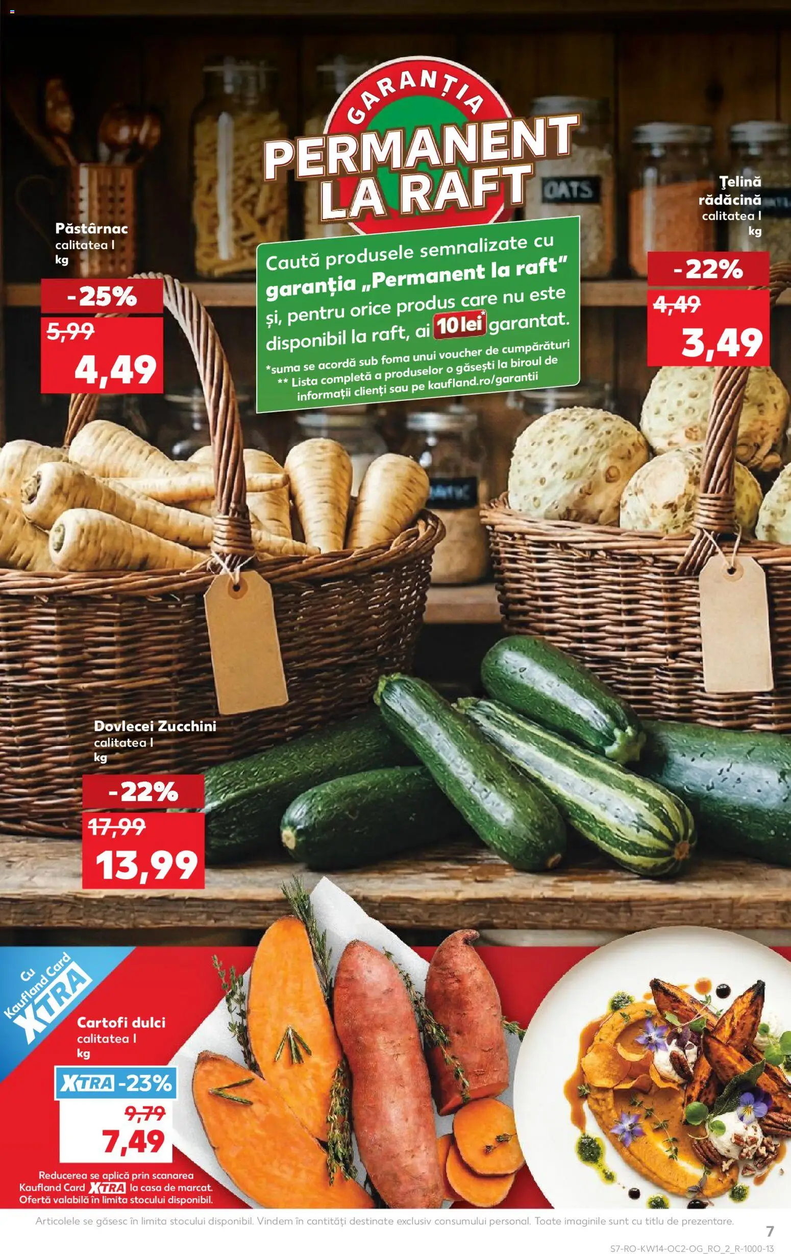 Noul catalog Kaufland – valabil de la 01.04.2026 | Pagină: 7 | Produse: Press Kemik, Taneli organik hardal, Raft, Cartofi
