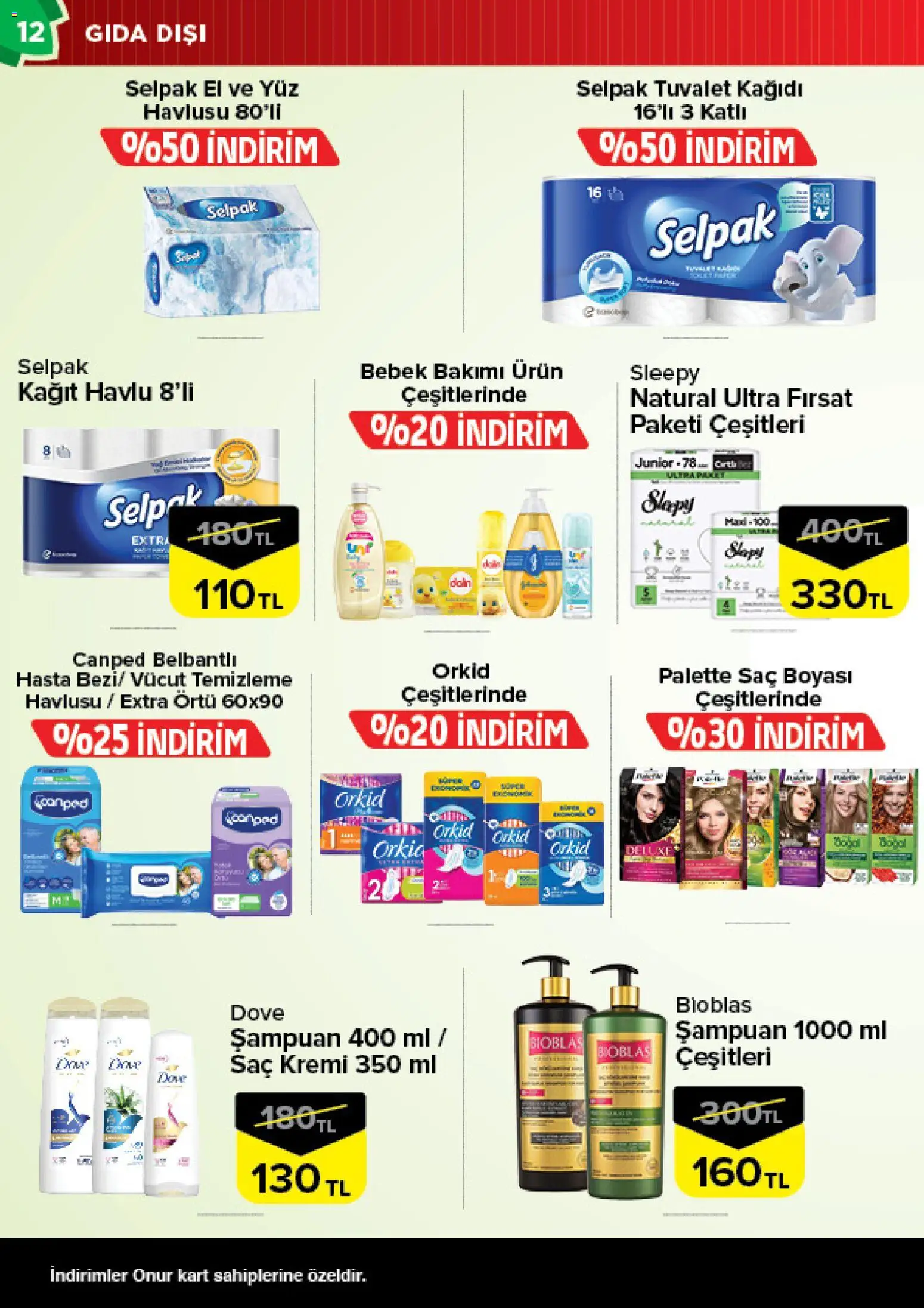 Onur Market Katalog - 10.02.2026 tarihinden itibaren geçerlidir | Sayfa: 12