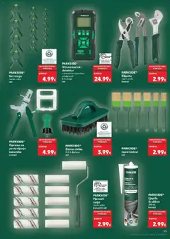 Kaufland katalog | vrijedi od 17.09.2025 | Stranica: 25 | Proizvodi: Četka, Kliješta, Parkside