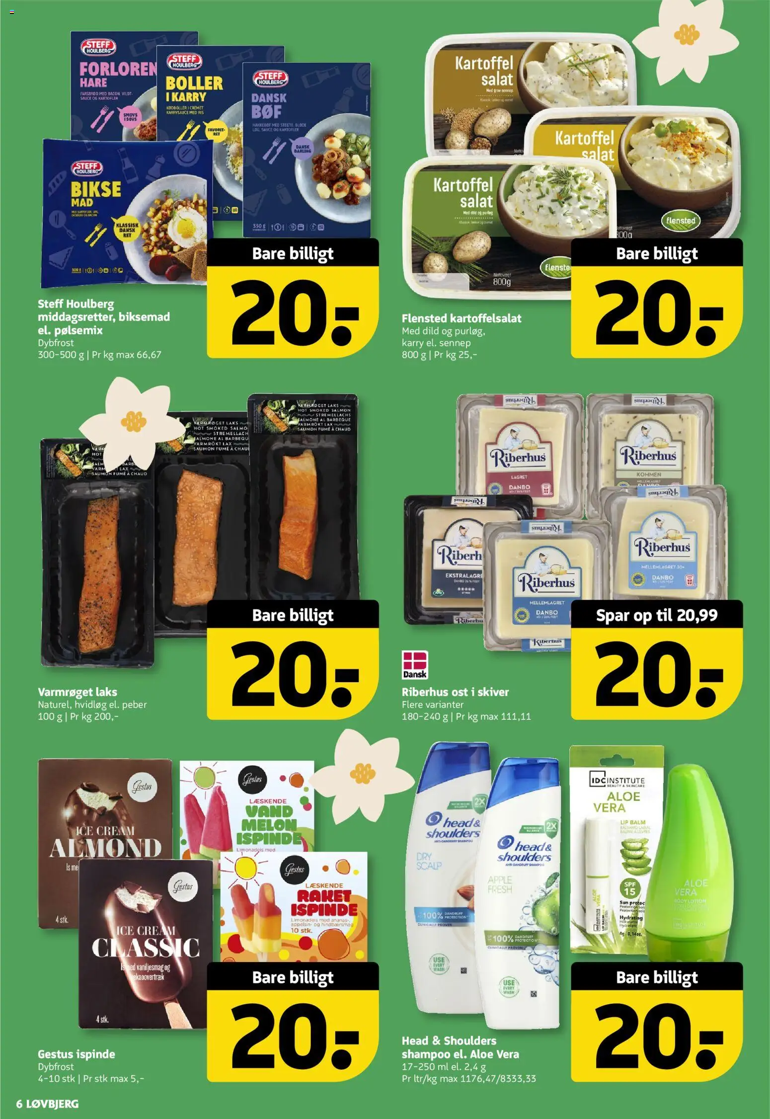 Løvbjerg tilbudsavis – gyldig fra 24.04.2026 | Side: 6 | Produkter: Kartofler, Dild, Peber, Sennep