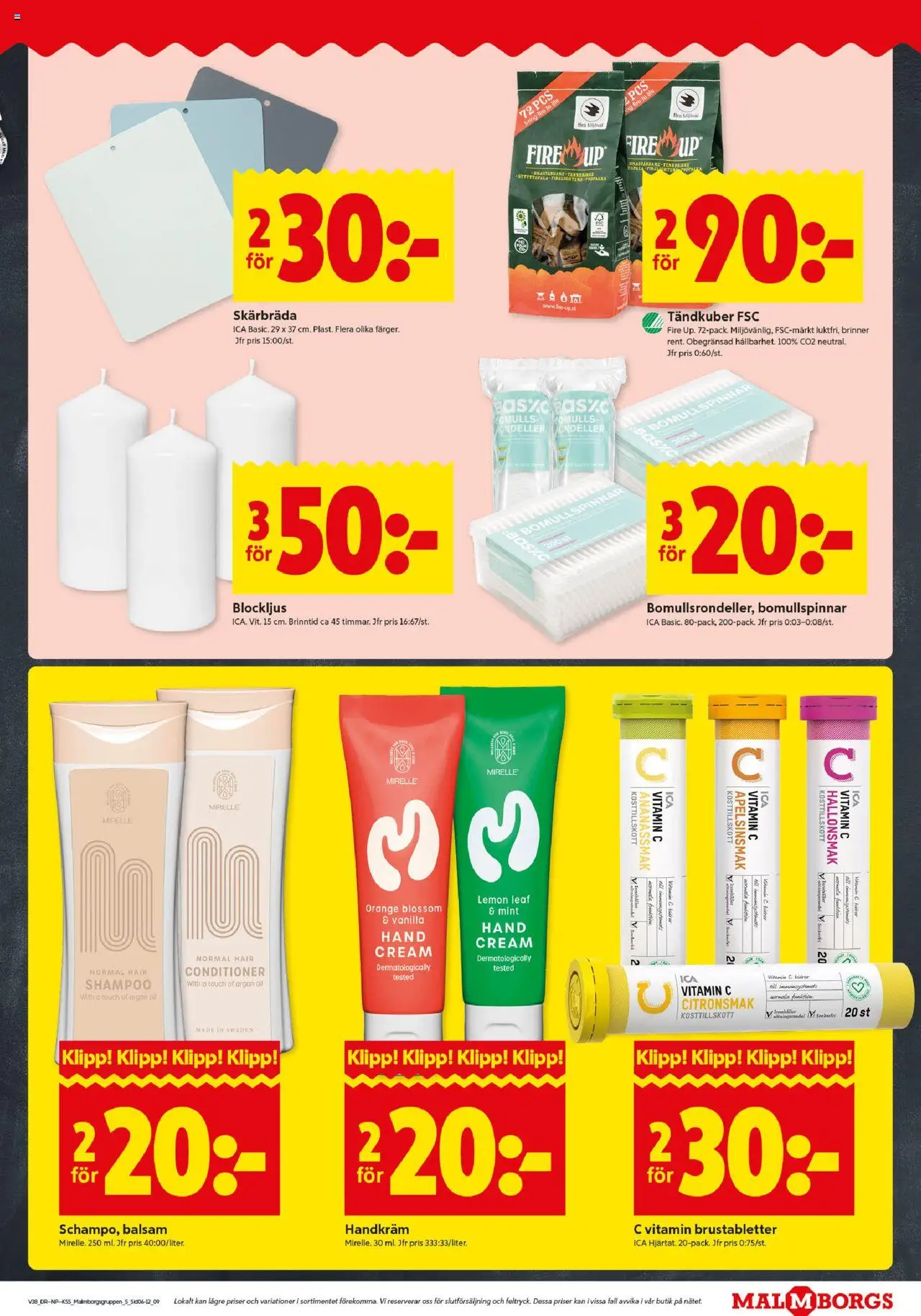 ICA Kvantum reklamblad aktuell från 15.09.2025 | Sida: 9 | Produkter: Balsam, Handkräm