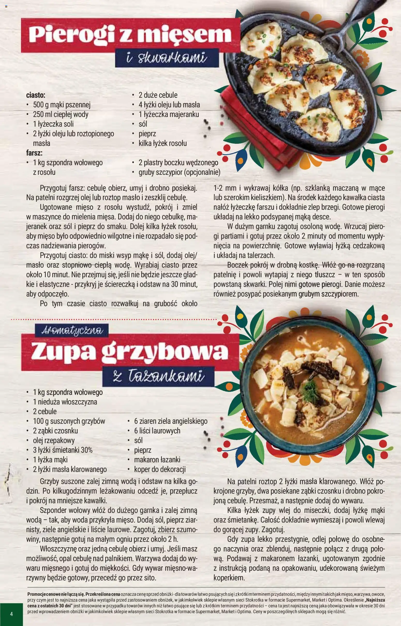 Stokrotka gazetka - Market od 19.03.2026 | Strona: 18 | Produkty: Ziele angielskie, Pierogi, Olej, Makaron