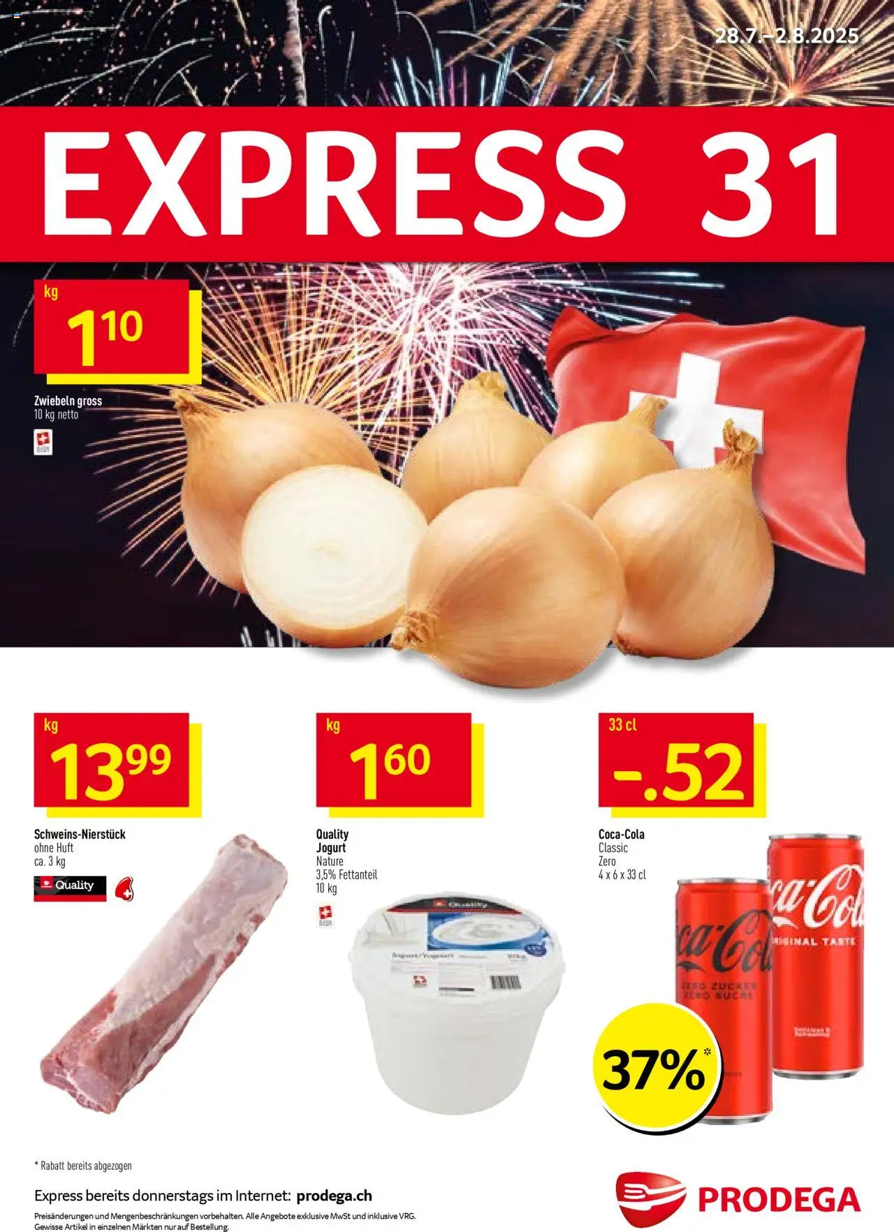 Prodega Aktionen ab 28.07.2025 | Seite: 1 | Produkte: Zwiebeln