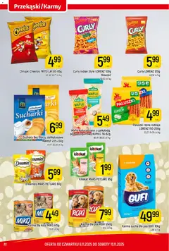 Pogląd oferty "Piotruś Pan Gazetka" - ważna od 06.11.2025 | Strona: 22 | Produkty: Ketchup, Wafle, Chrupki, Karma dla kota