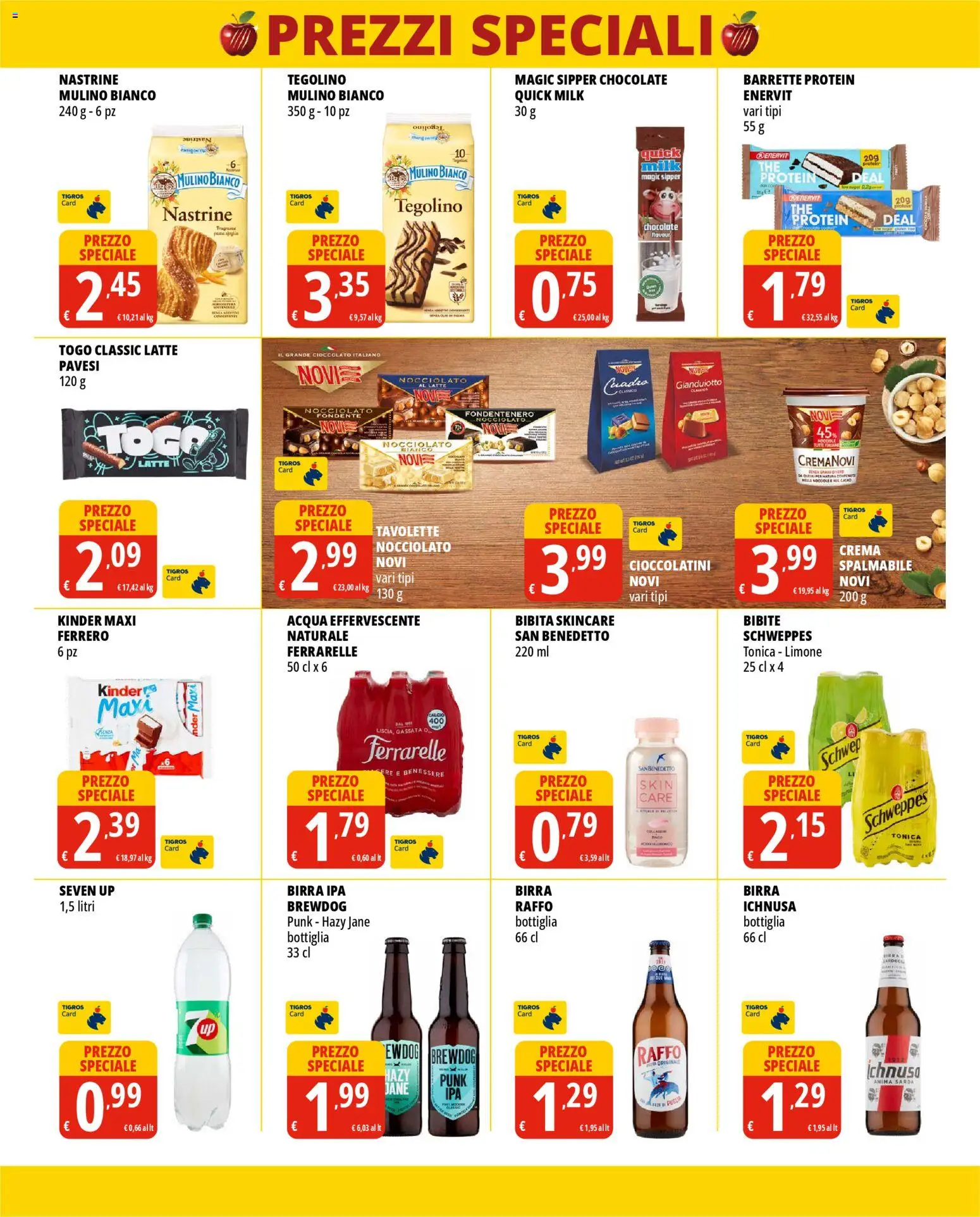 Volantino Tigros del 26.02.2026 | Pagina: 5 | Prodotti: Cioccolato, Birra, Limone, Cioccolatini