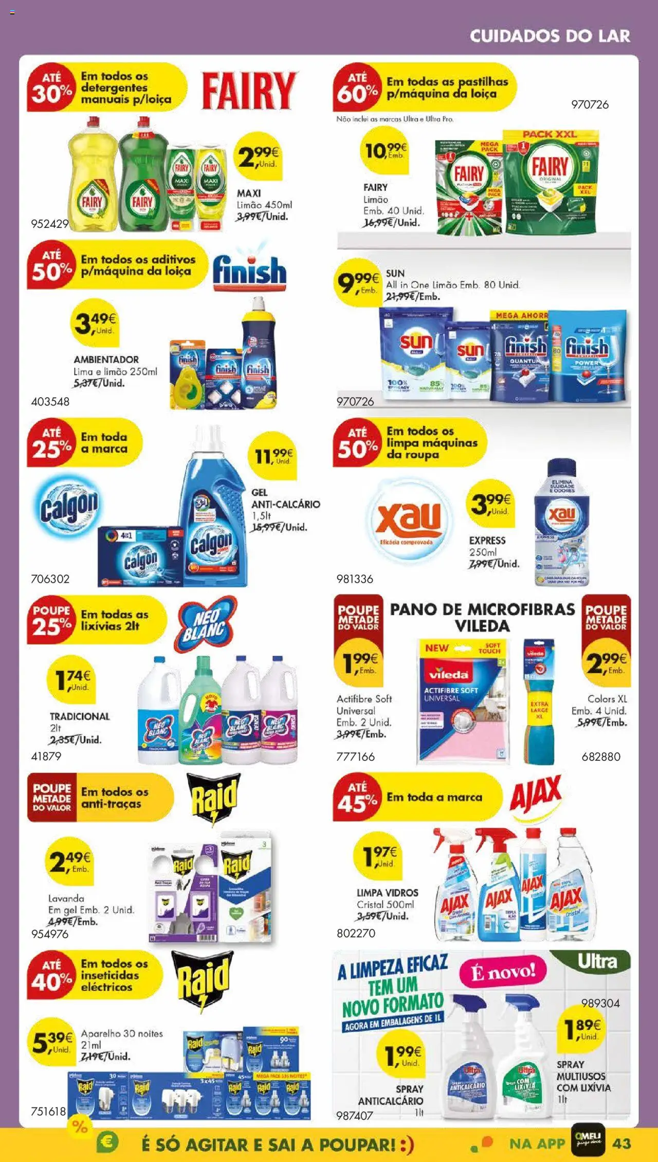 Pingo Doce folheto │ válido de 01.07.2025 | Página: 47 | Produtos: Limpa vidros