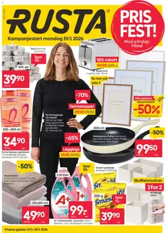 Forhåndsvisning av Rusta kundeavis gyldig fra 19.01.2026