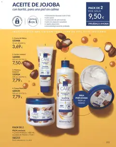 Vista previa Catálogo AVON campaña 1 válido desde el 01.01.2026 | Página: 193 | Productos: Crema de manos, Aceite, Crema, Body