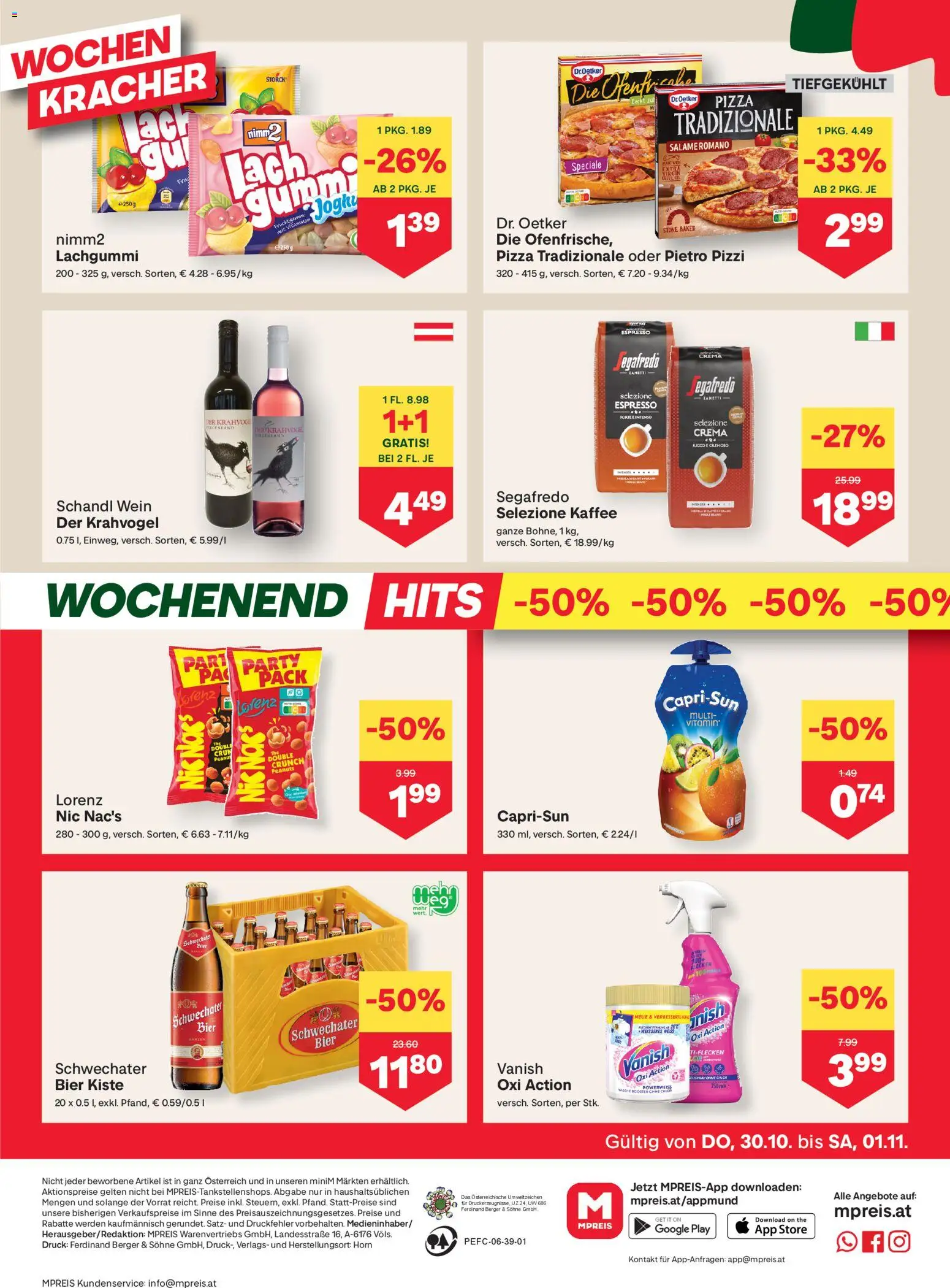 MPREIS Hohenems gültig ab 30.10.2025 | Seite: 16