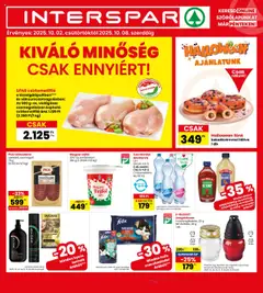 Interspar Akciós újság - amely érvényes a következő dátumtól: 02.10.2025