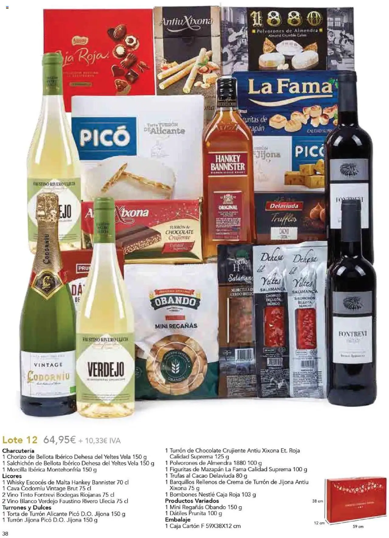 E.Leclerc Regalos de Navidad 2025 │ válido desde el 10.10.2025 | Página: 40 | Productos: Chocolate, Crema, Whisky, Caja