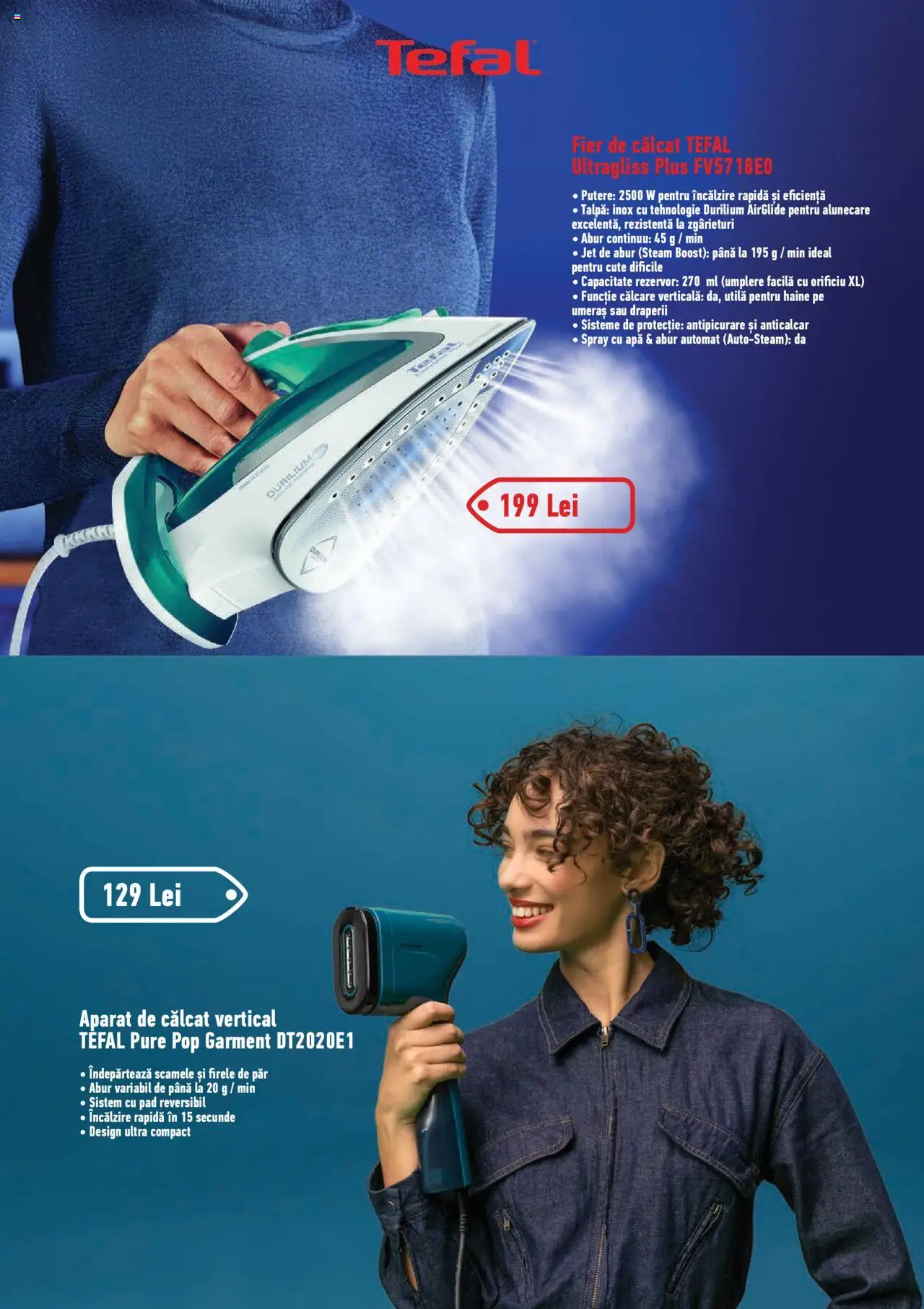 Catalog Selgros - Tefal Rowenta Krups – valabil de la 21.08.2025 | Pagină: 19 | Produse: Aparat de călcat, Umeraș, Draperii, Apă
