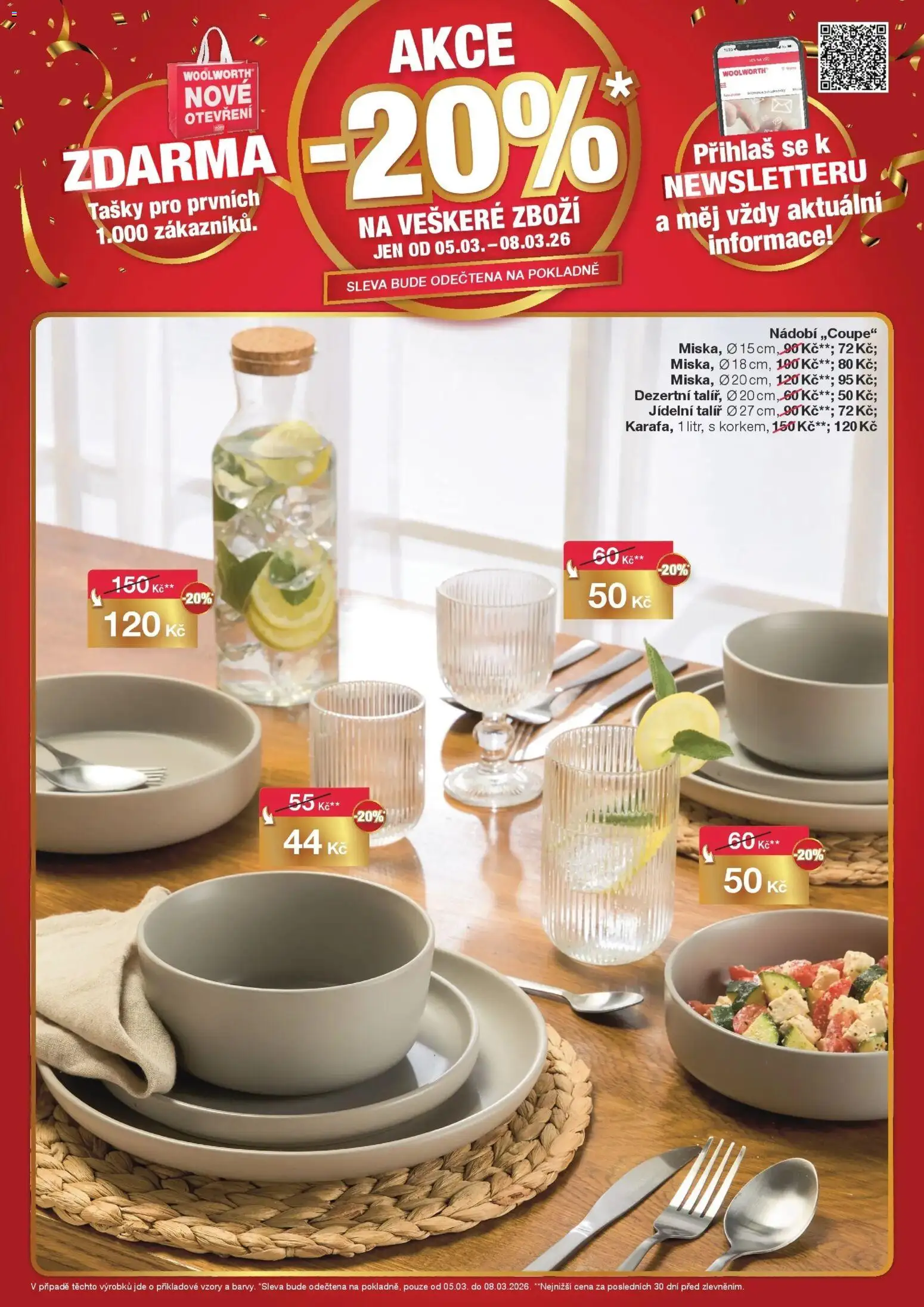 Woolworth leták od 05.03.2026 | Strana: 10 | Produkty: Nádobí, Tašky, Talíř