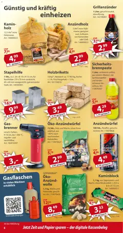 Sonderpreis Baumarkt Prospekt 	 ab 27.12.2025 gültig | Seite: 6 | Produkte: Kamin, Kaminofen