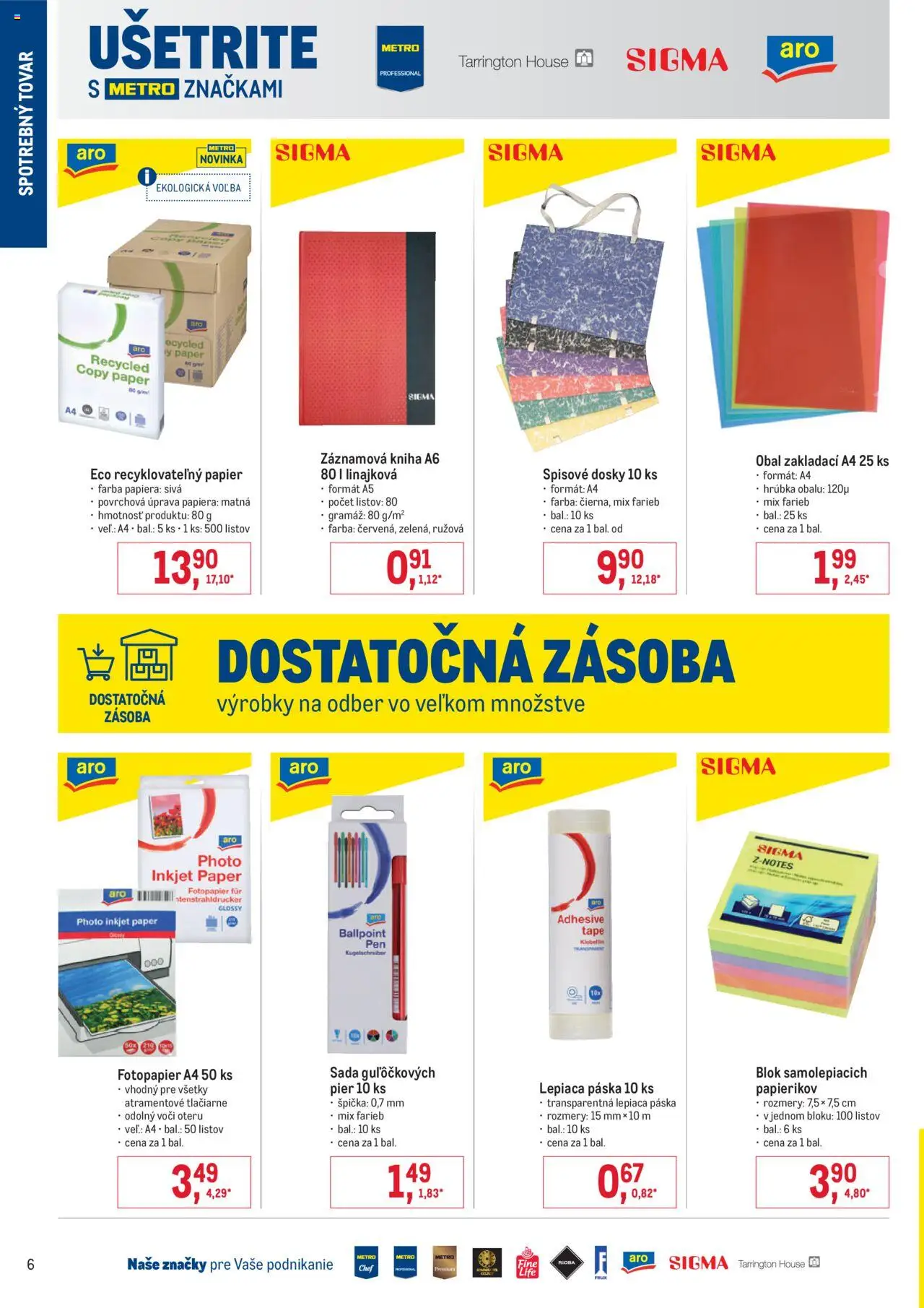 Nové Metro akcie – leták je platný od 10.09.2025 | Strana: 6 | Produkty: Tlačiarne, Kniha