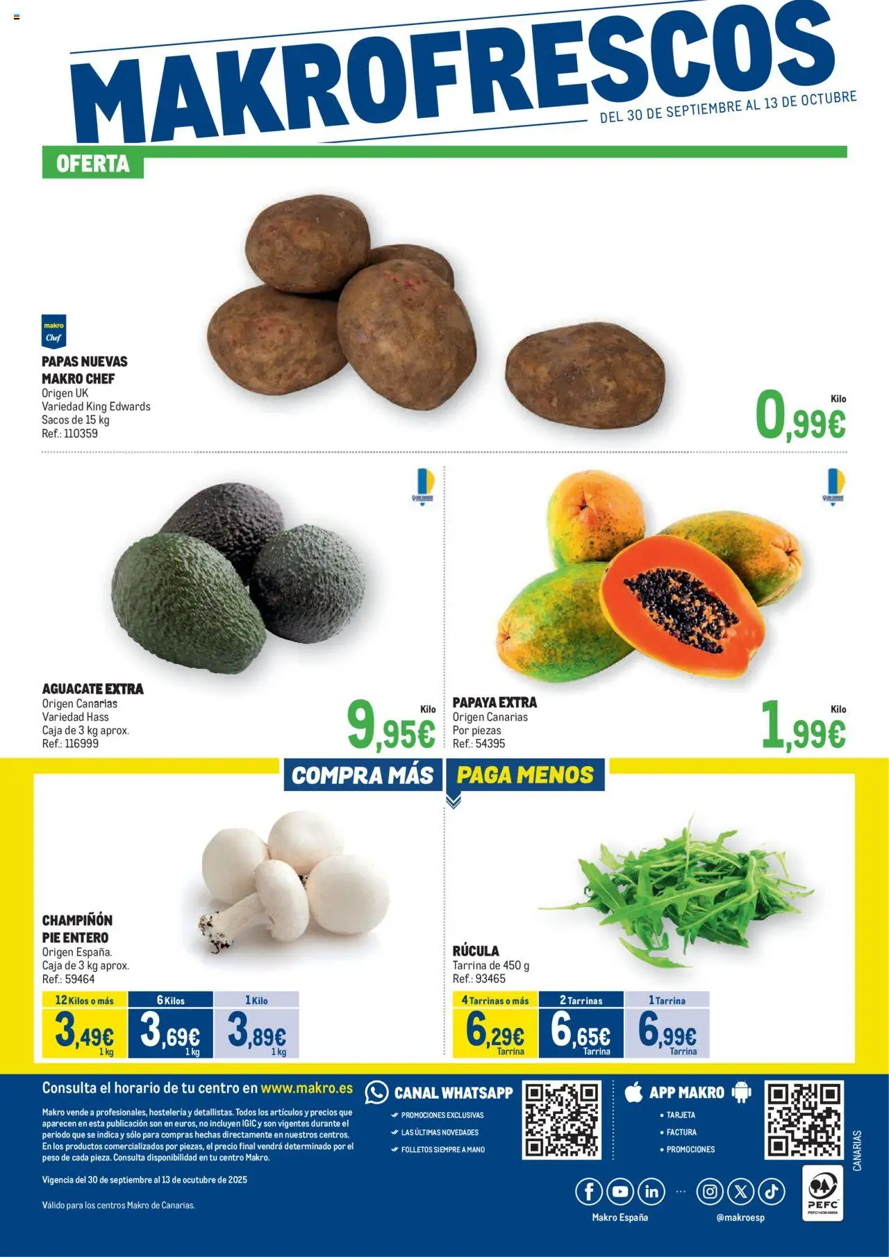 Makro - Fresco │ válido desde el 30.09.2025 | Página: 2 | Productos: Peso, Caja