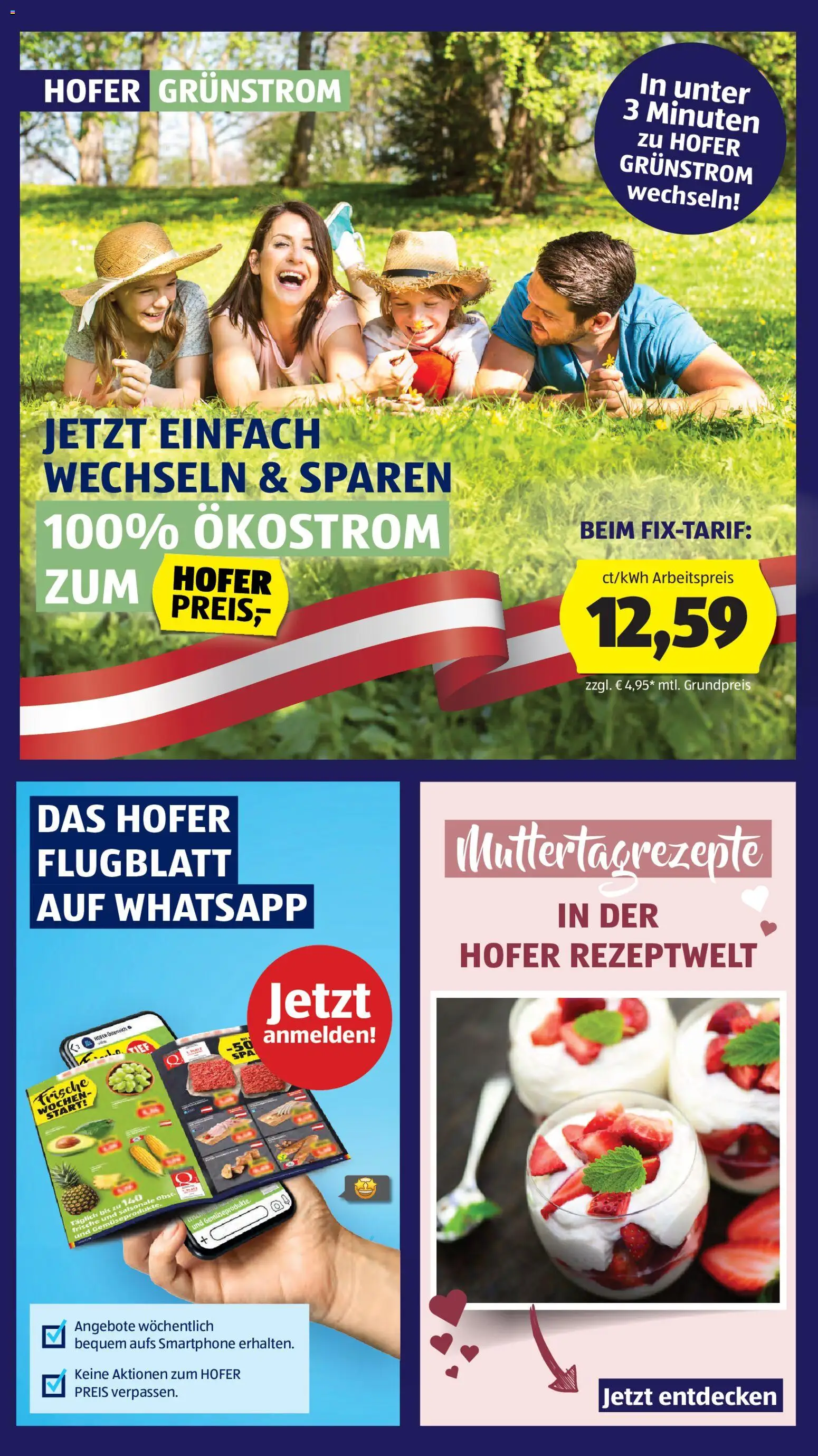 Hofer Flugblatt gültig ab 29.04.2026 | Seite: 3 | Produkte: Obst, Smartphone