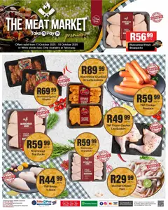 Take n Pay specials catalogue – valid from 13.10.2025 | Page: 25 | Products: Clock, Chicken