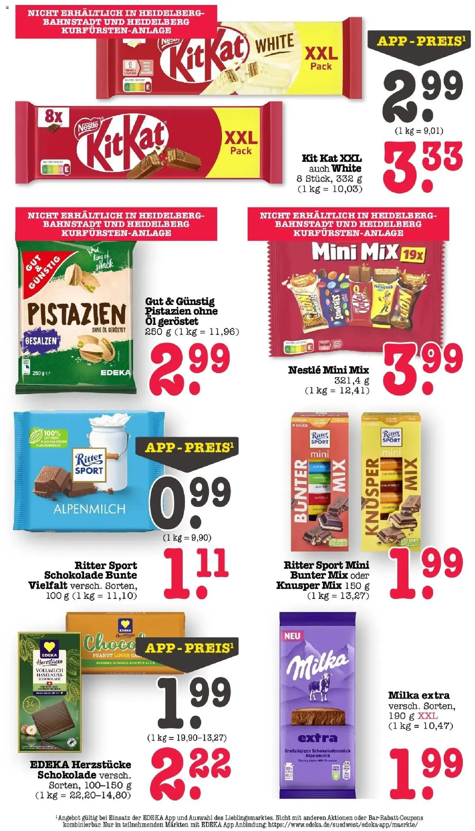 Angebote – gültig ab 23.03.2026 | Seite: 34 | Produkte: Nesquik, Schokolade, Milka, Pistazien