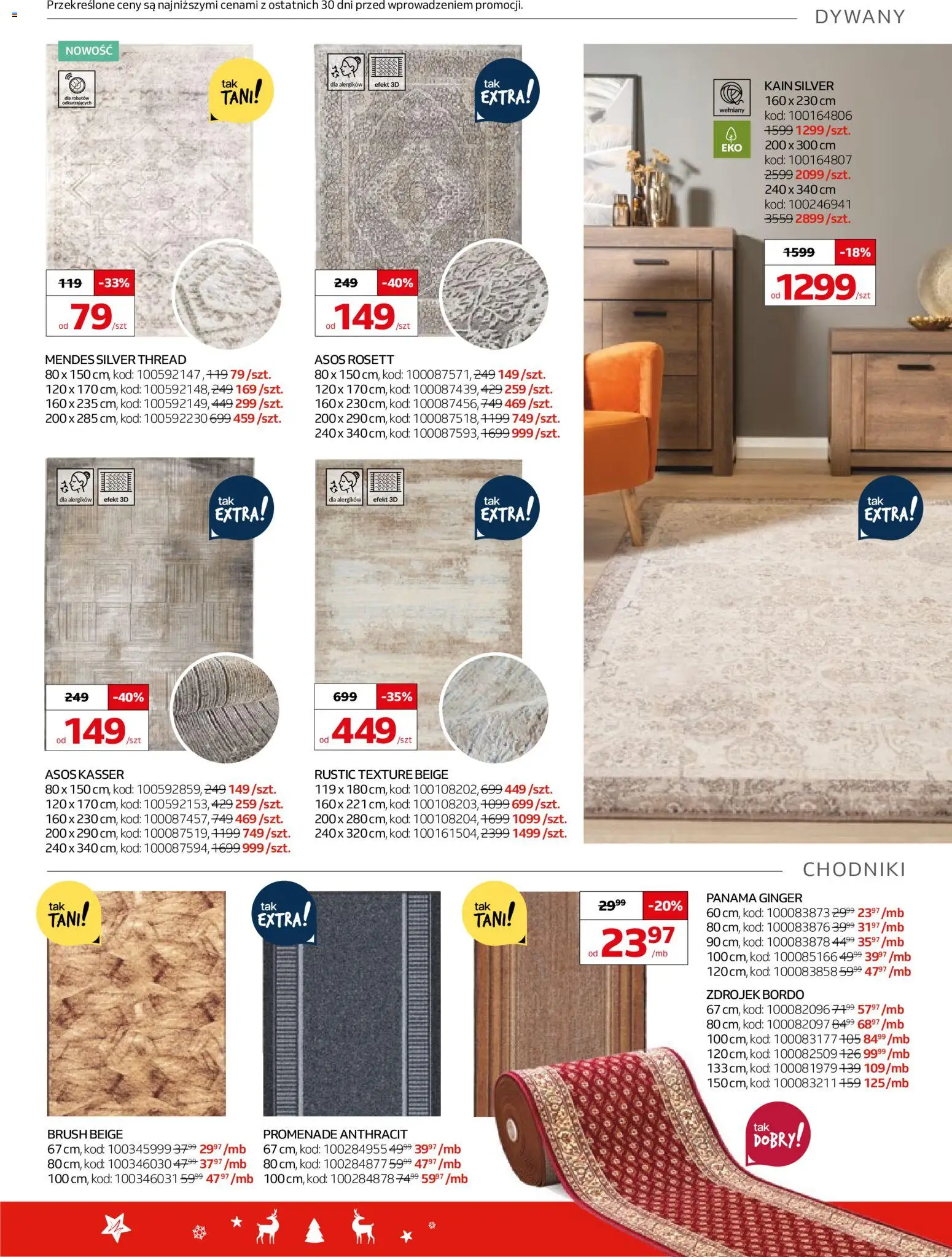 Komfort Gazetka od 03.12.2025 | Strona: 13 | Produkty: Dywany
