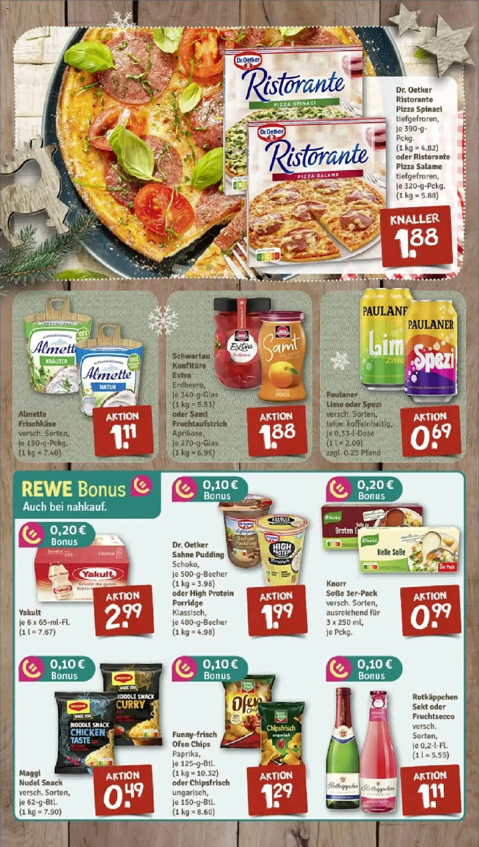Rewe prospekt Lauterbach/Maar	 – gültig ab 23.11.2025 | Seite: 6 | Produkte: Knorr, Pudding, Sahne, Paulaner